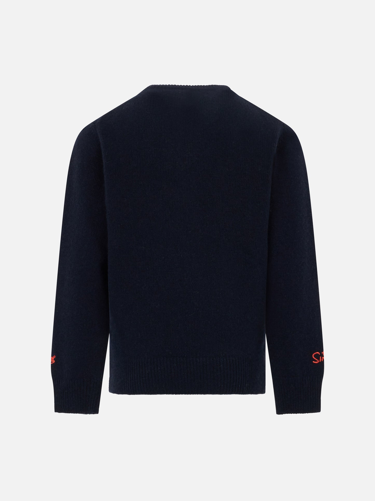 Boy crewneck sweater with Bart Simpson print |THE SIMPSON SPECIAL EDITION - MC2 Saint Barth