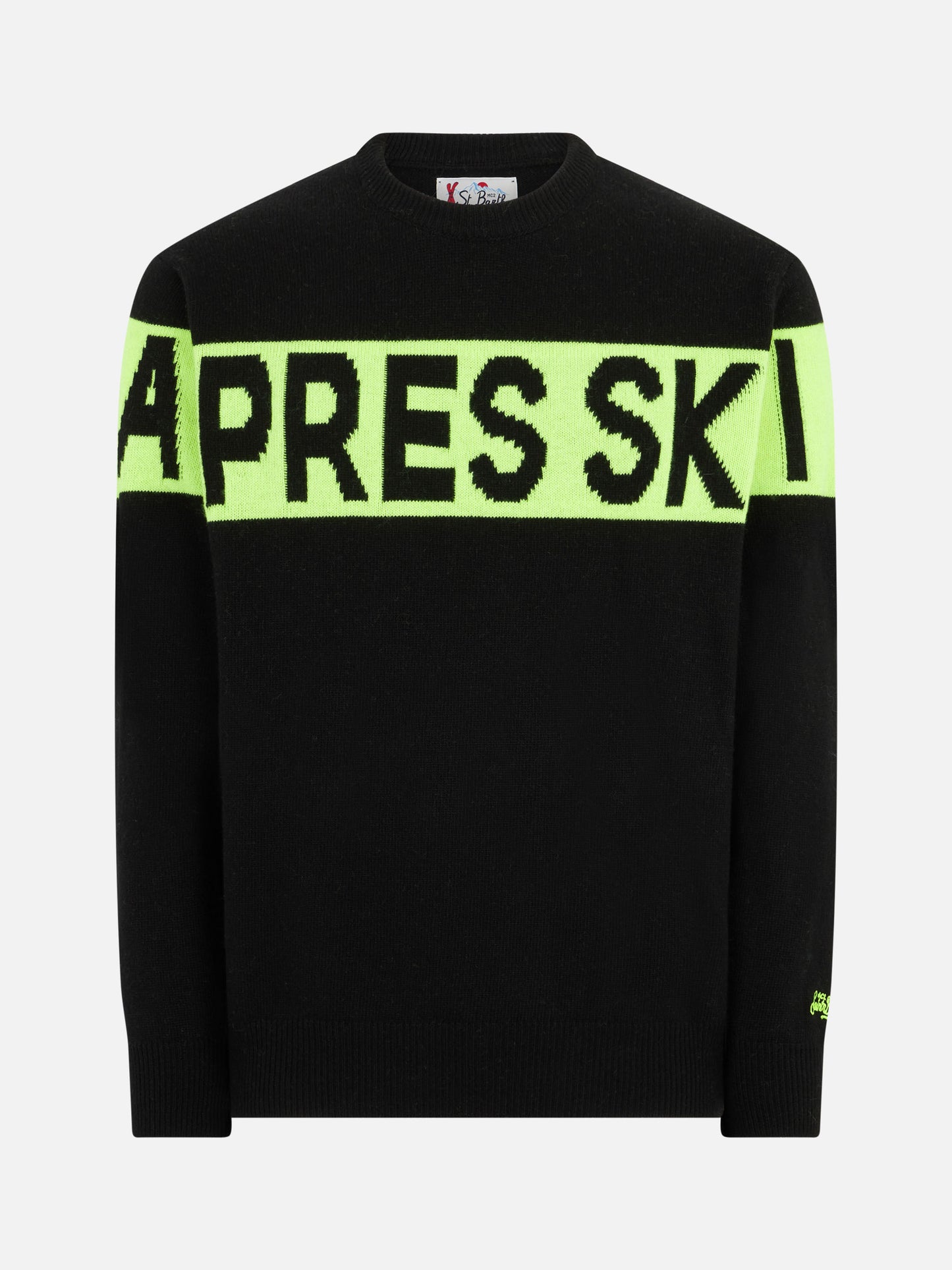 Man crewneck sweater Heron with Après Ski jacquard - MC2 Saint Barth