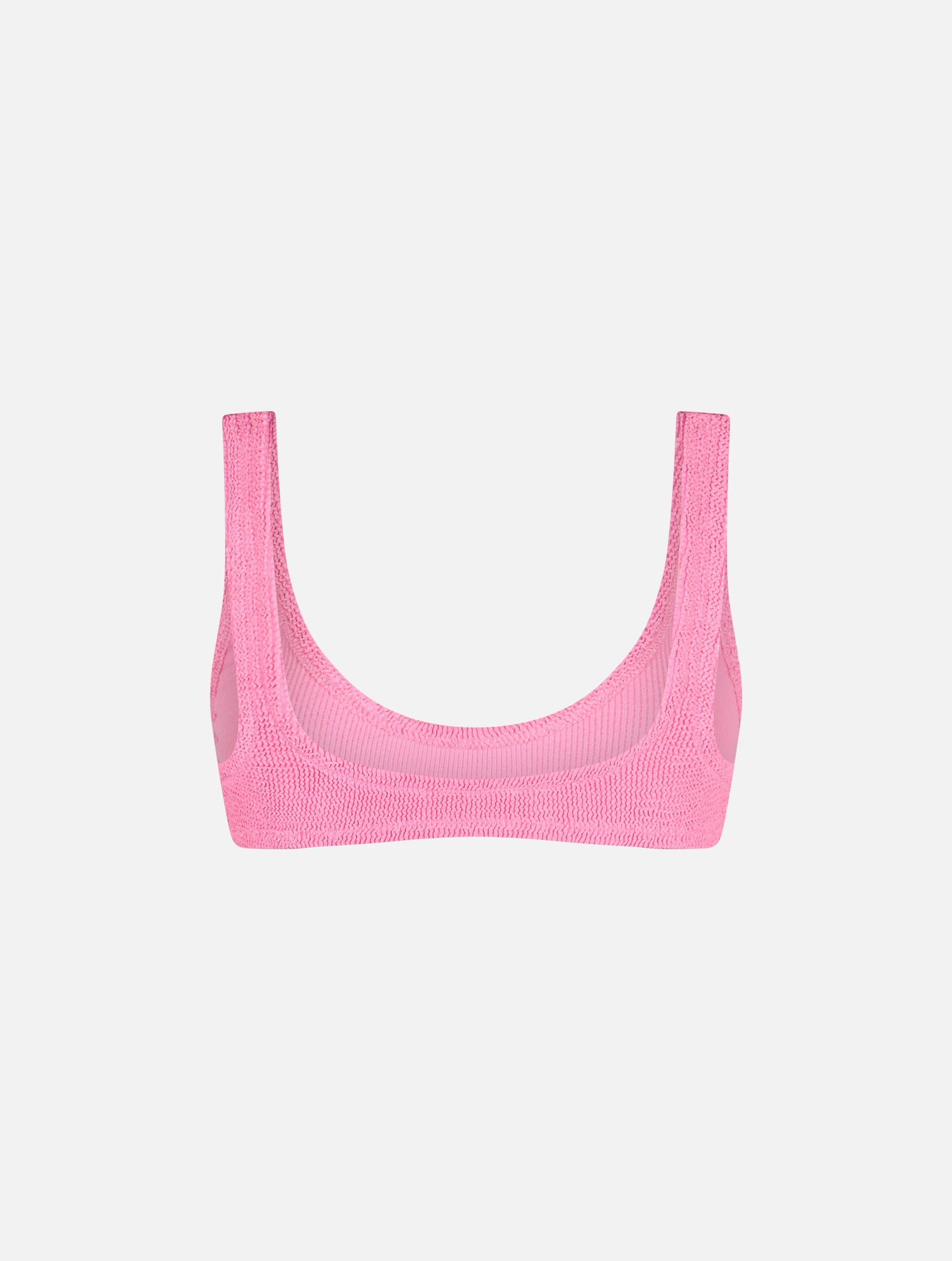 Woman pink tiny crinkle bralette Pamy - MC2 Saint Barth