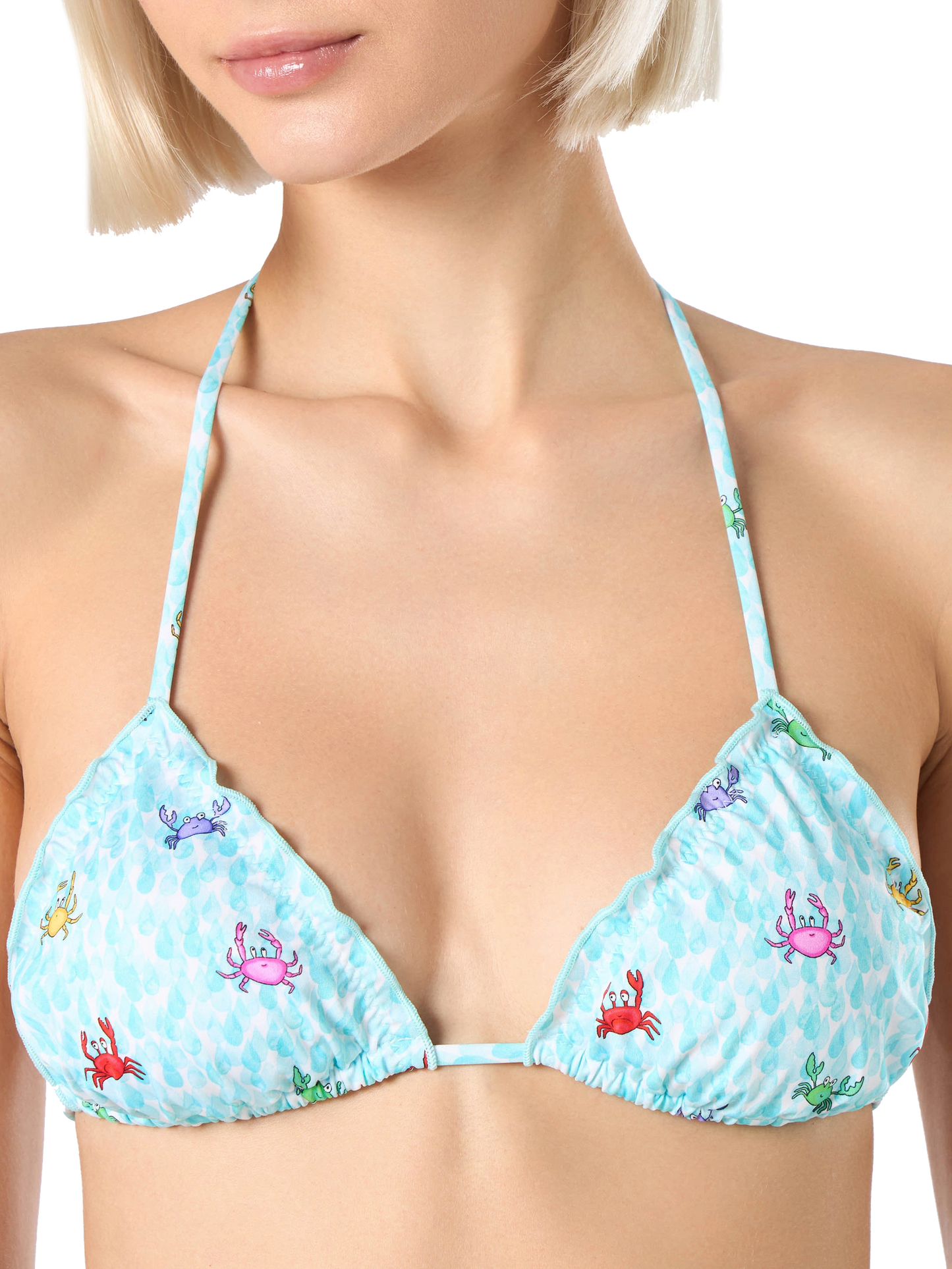 Klassischer Damen-Krabbeldreieck-Bikini Sarius