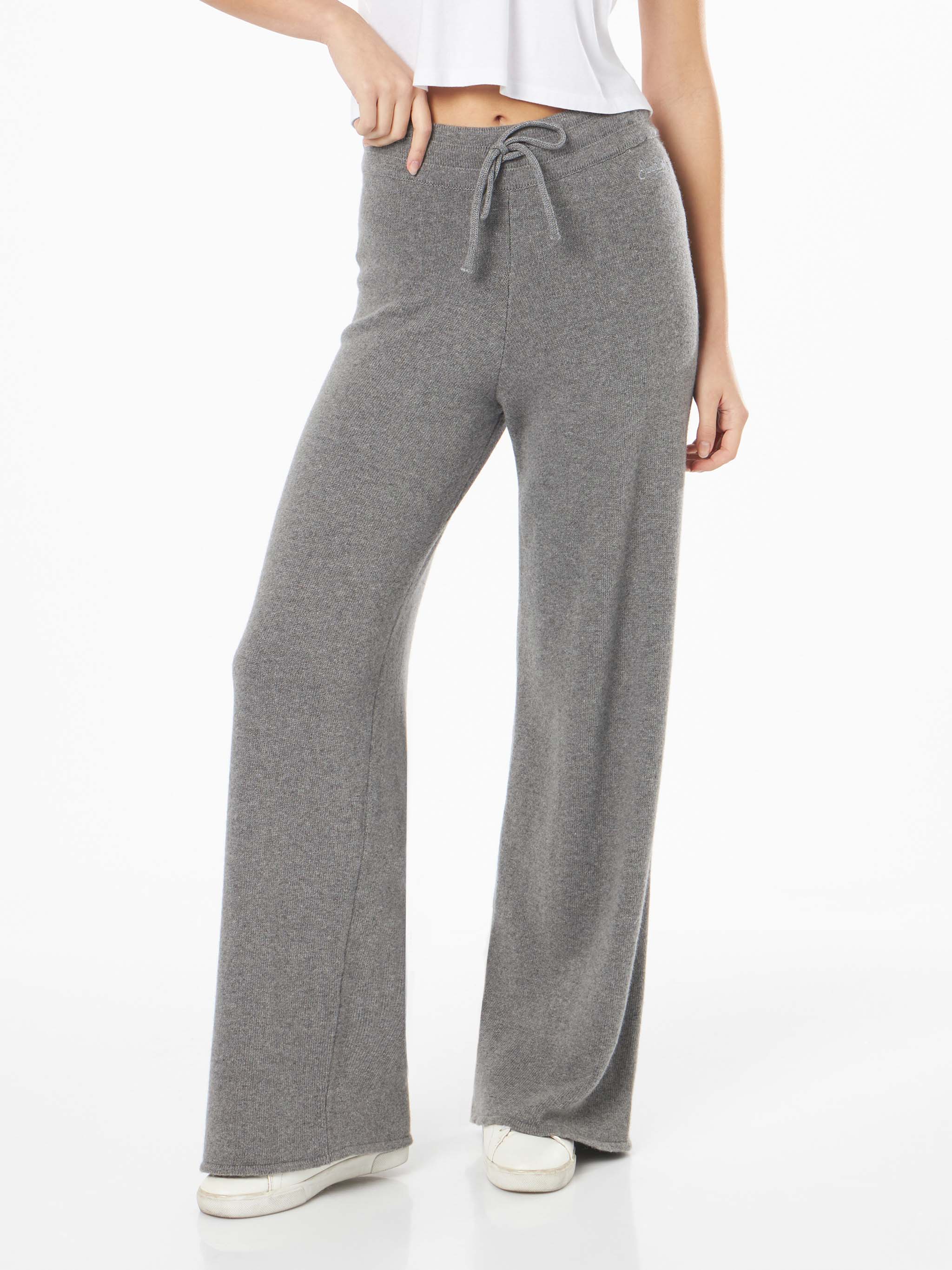 Fabrosanz: Grey Palazzo Pants main image 1