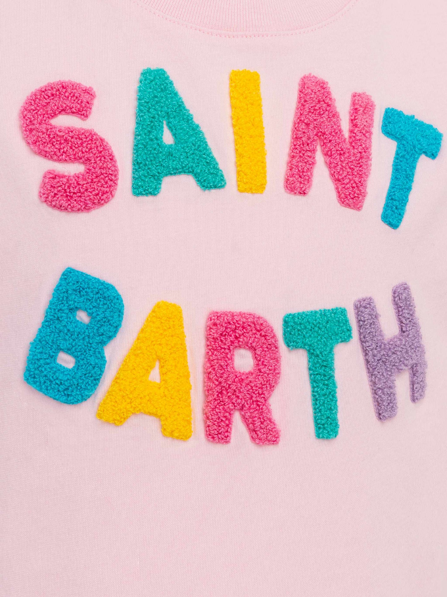 Abbey dress with fringes and terry patch - MC2 Saint Barth