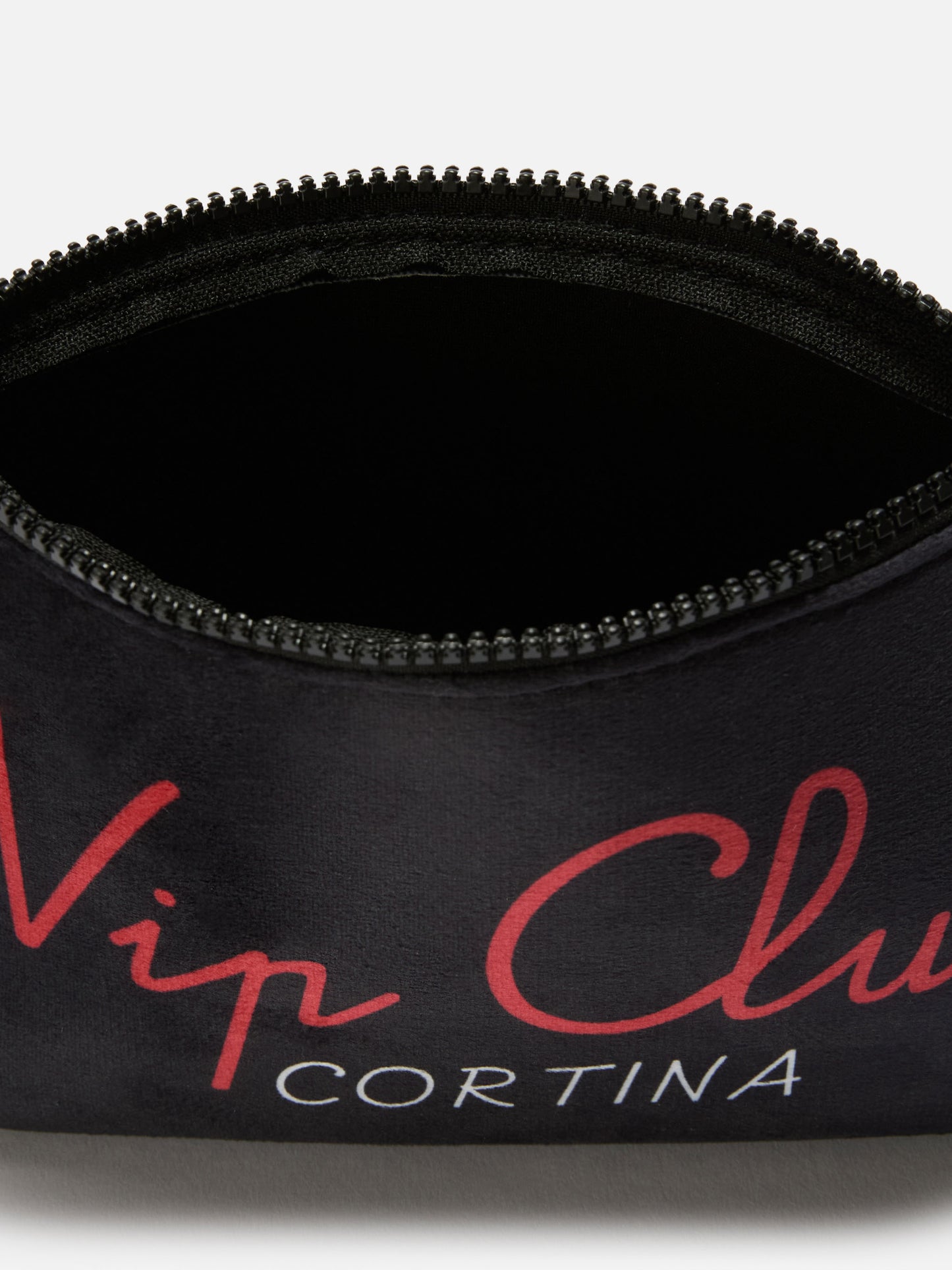 Aline Pouch in wool-effect fabric with Vip Club print | VIP CLUB SPECIAL EDITION