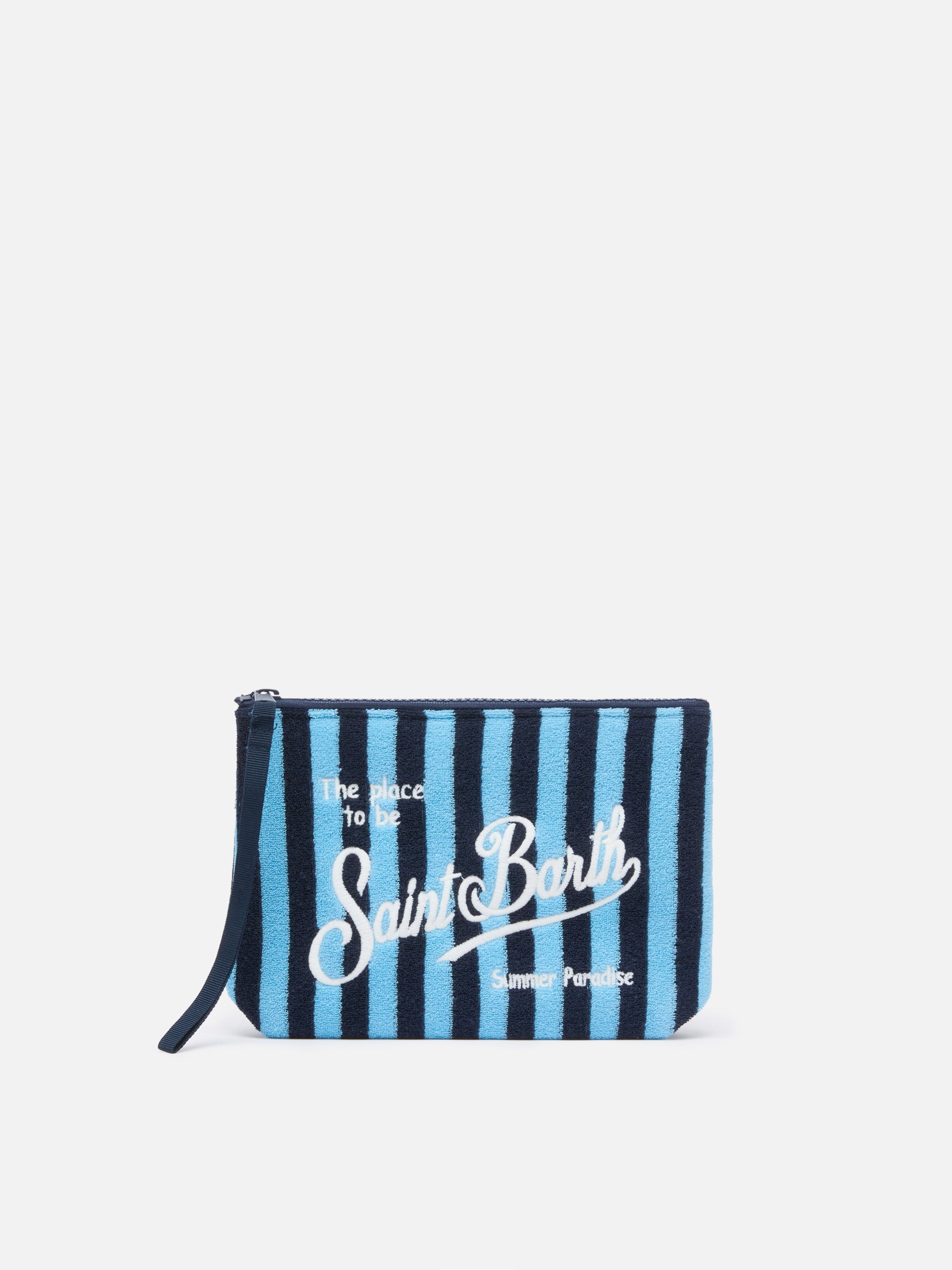 pochette saint barth a righe