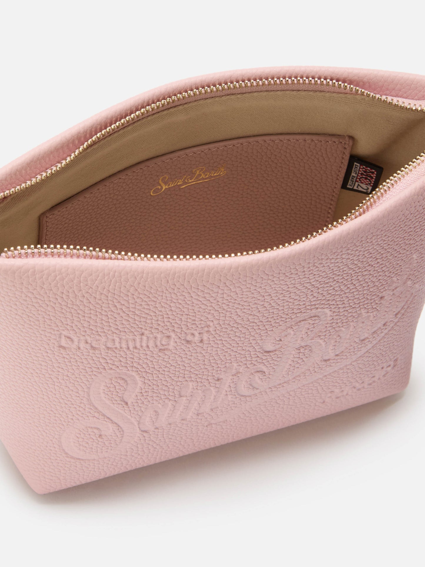 Aline Shoulder Bag in hammered pink leather