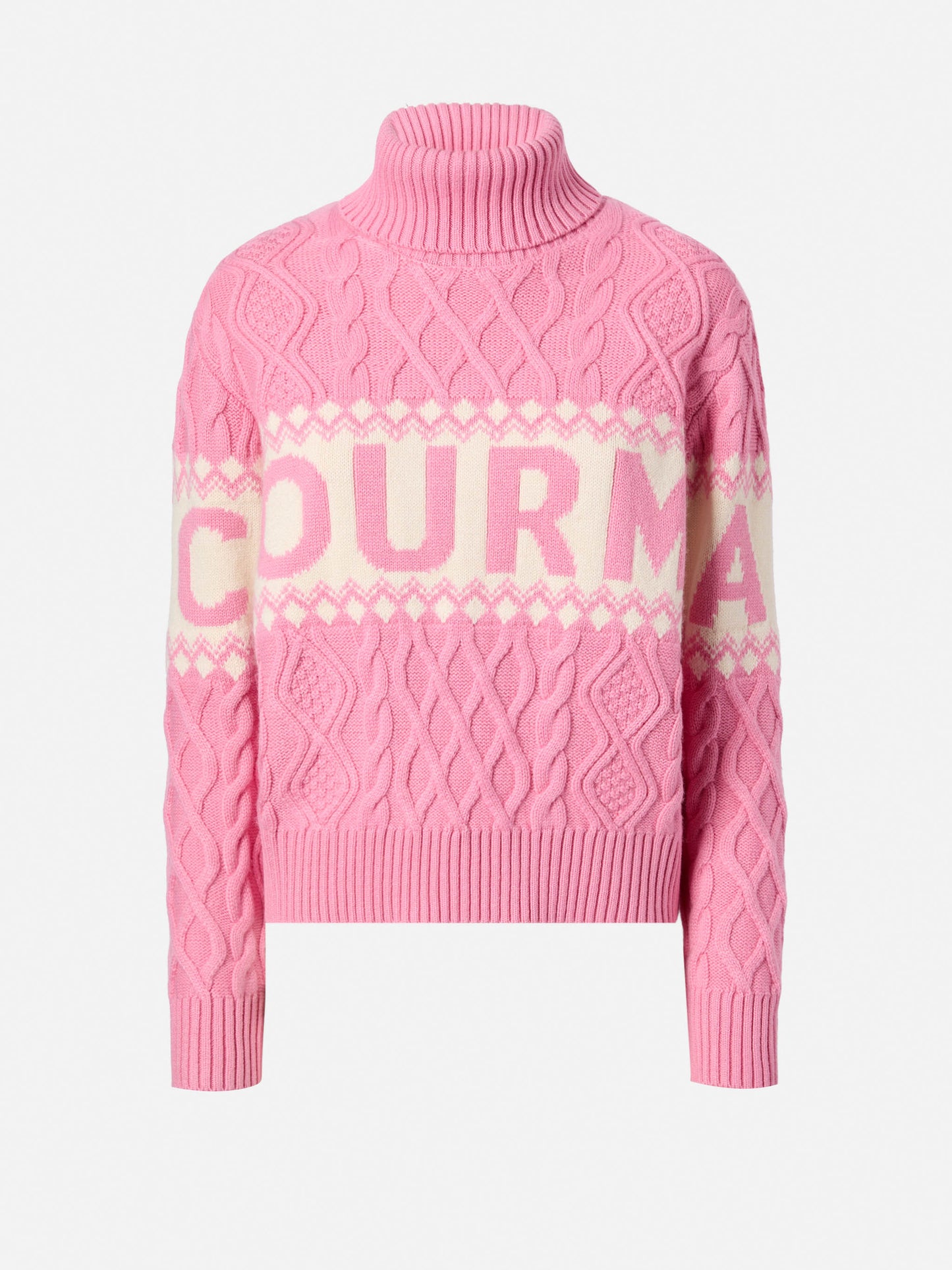 Maglione Anton a mezzo collo con jacquard Saint Barth