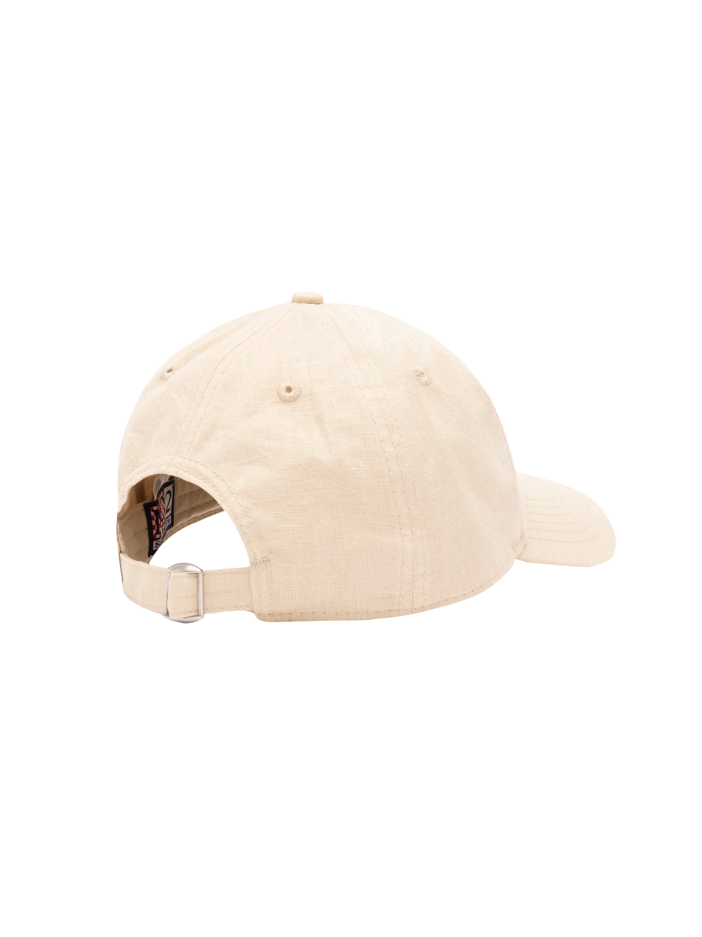 Baseball beige cotton linen cap - MC2 Saint Barth
