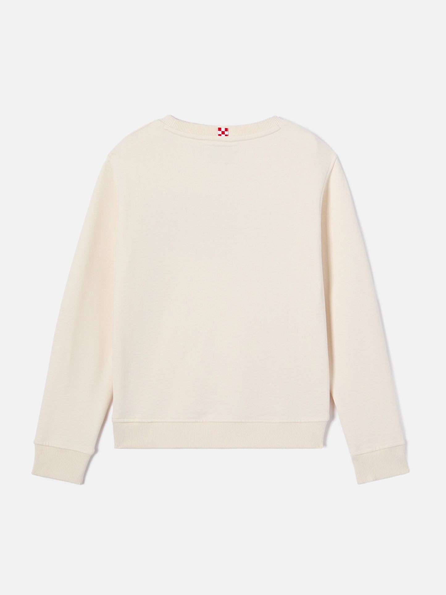 Cream Bobby sweatshirt with Sport Club embroidery