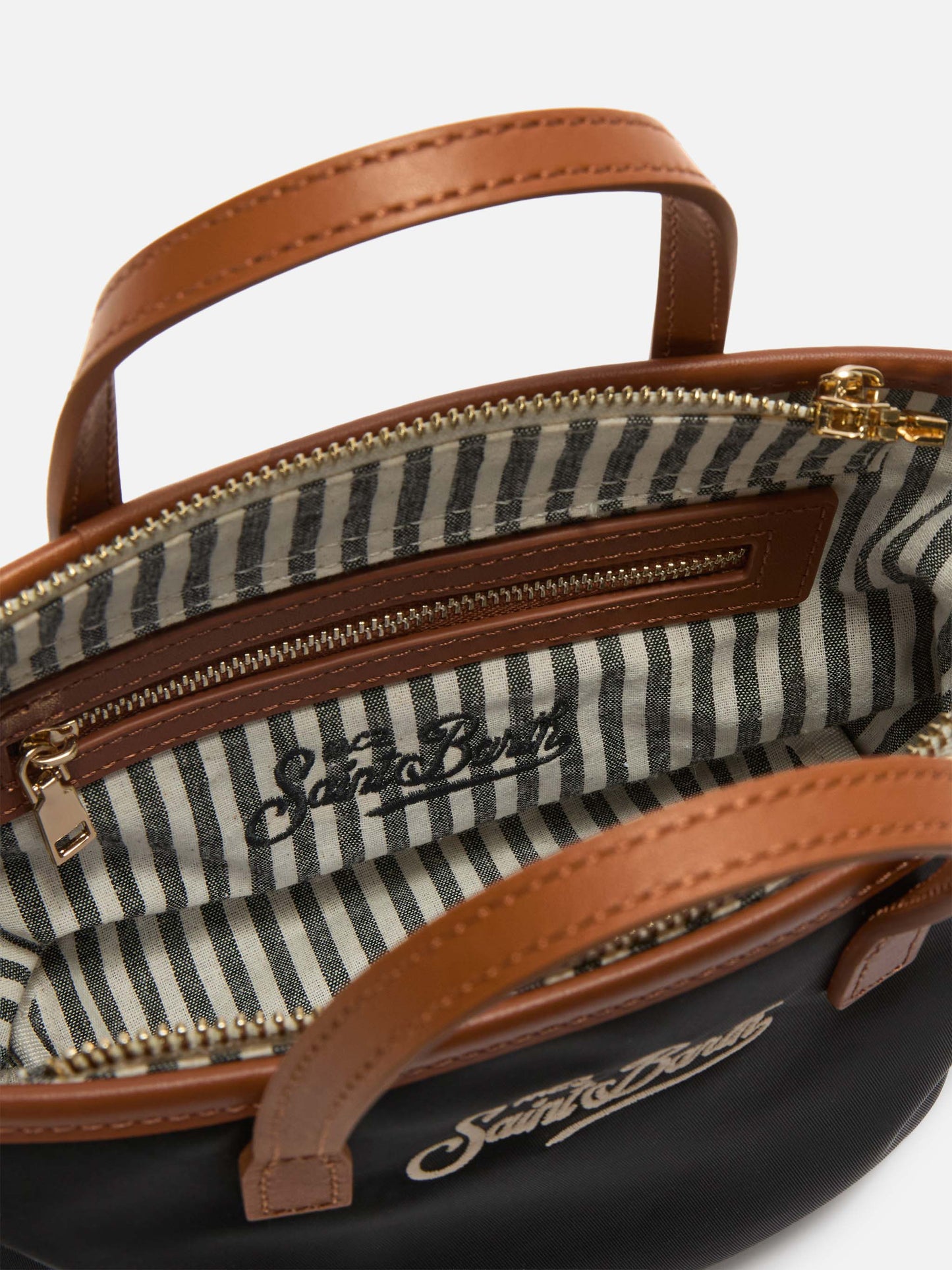 Black City mini nylon bag