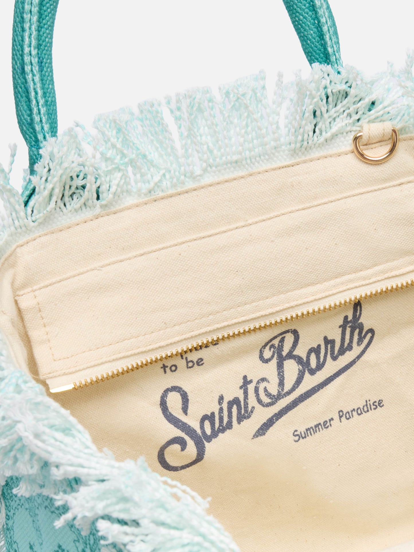 Colette cotton canvas handbag with bandanna print