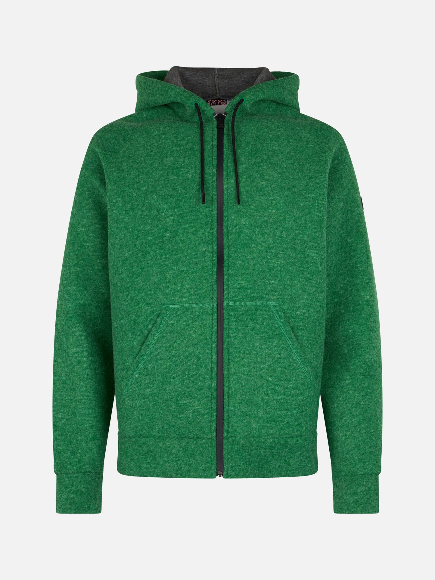 Man green technic fabric sweatshirt Carrel - MC2 Saint Barth
