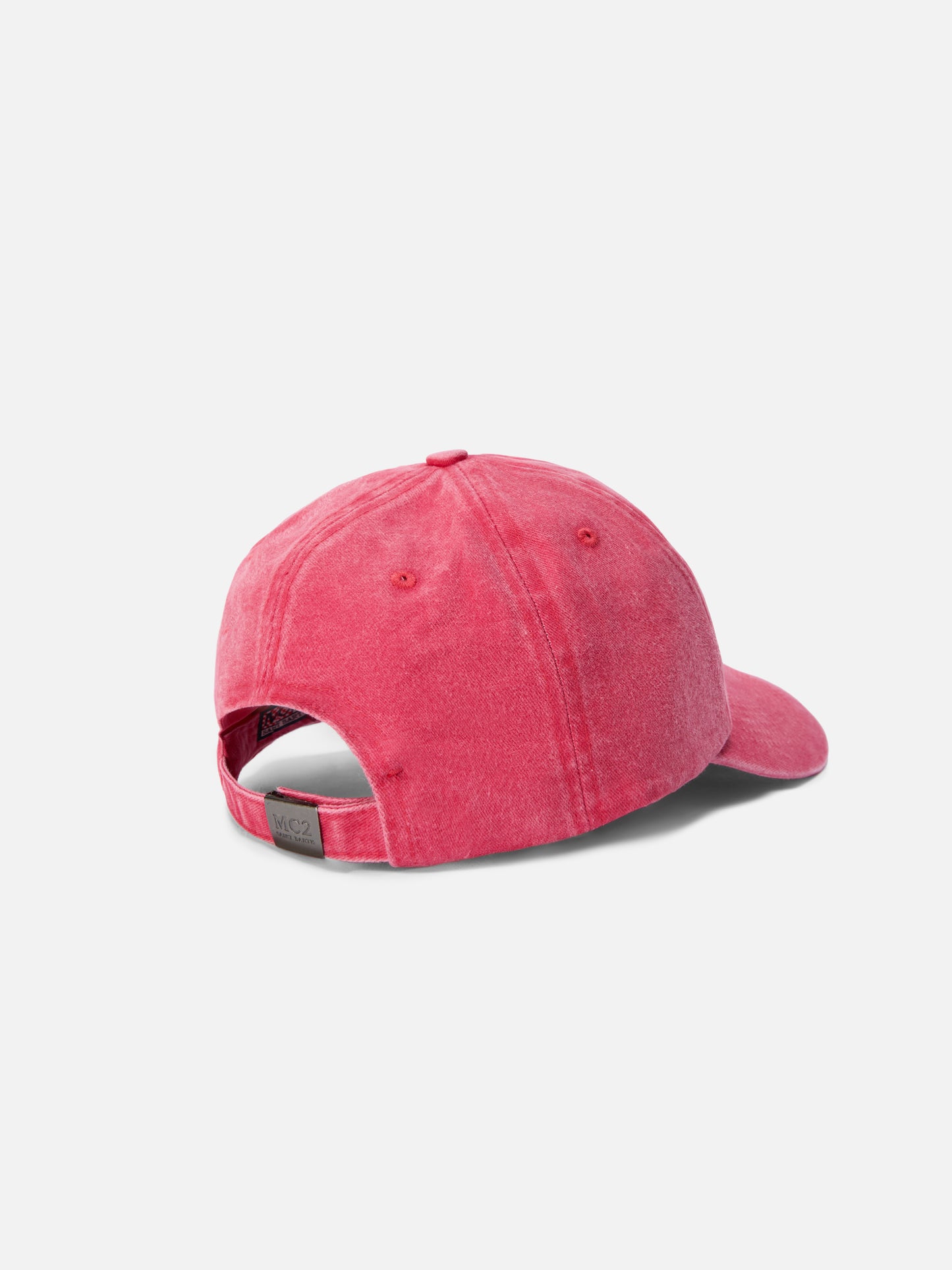 Davis red Ball Cap with St. Barth embroidery