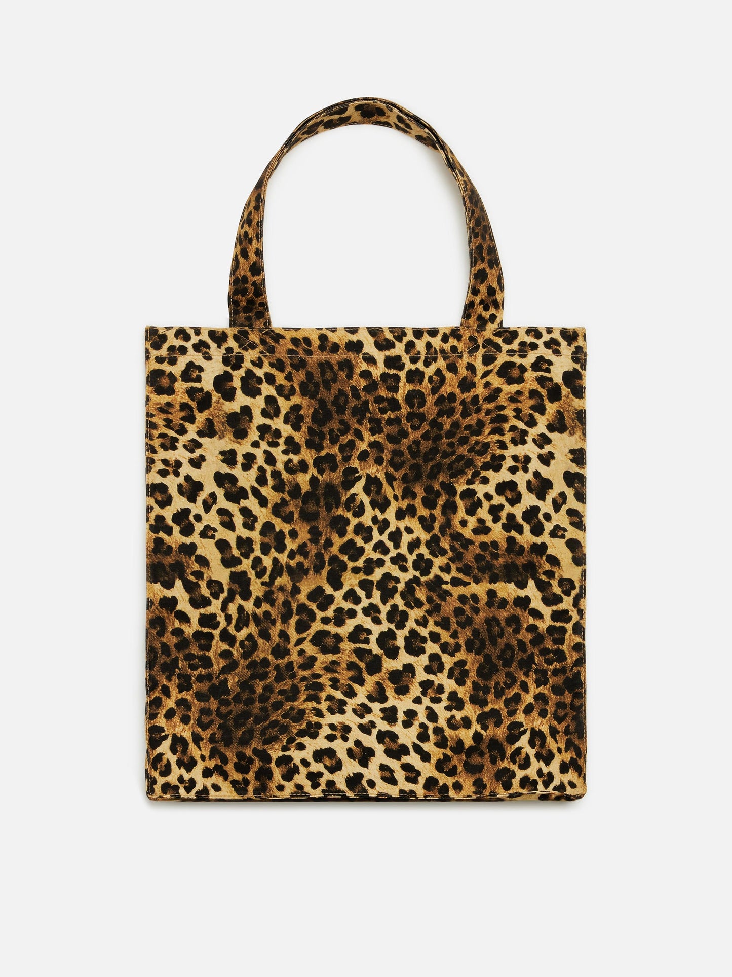 Essential flat cotton animalier Bag with Saint Barth logo - MC2 Saint Barth