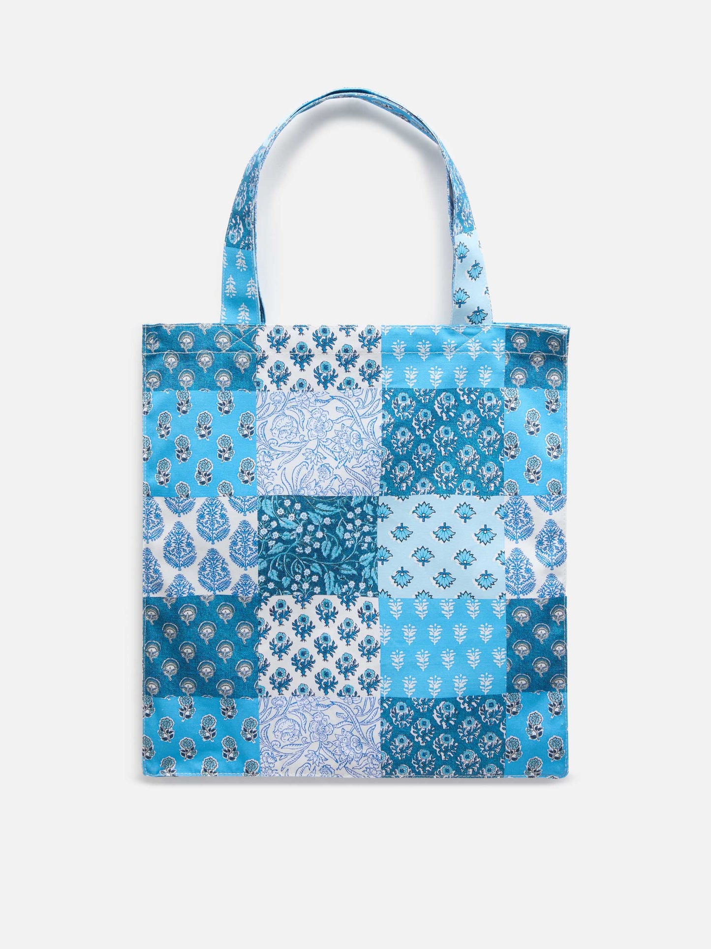 Essential flat cotton flower Bag with Saint Barth logo - MC2 Saint Barth