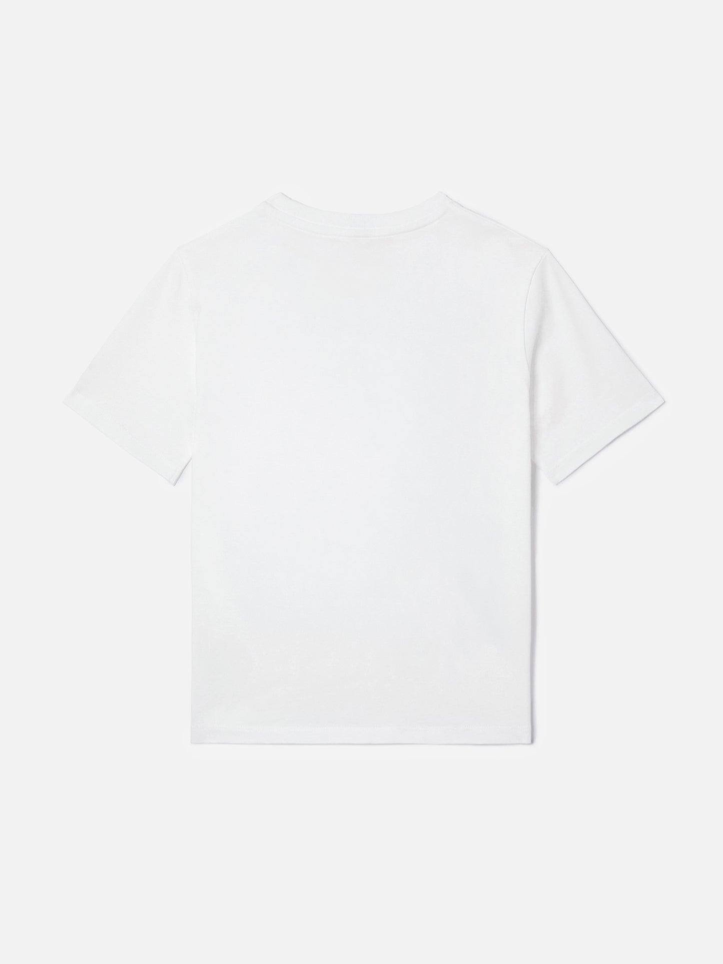 T-shirt Emilie Jr bianca con ricamino Gossip e Shopping