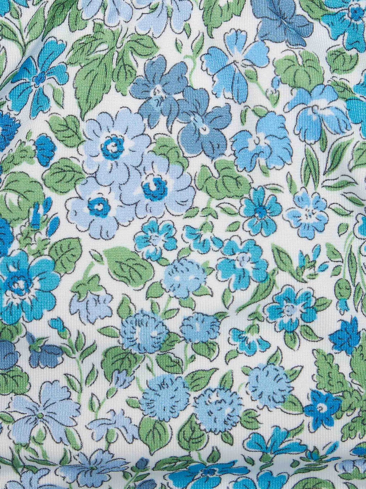 Girl Joanna Luise print bandeau classic bikini Emy | MADE WITH LIBERTY FABRIC - MC2 Saint Barth