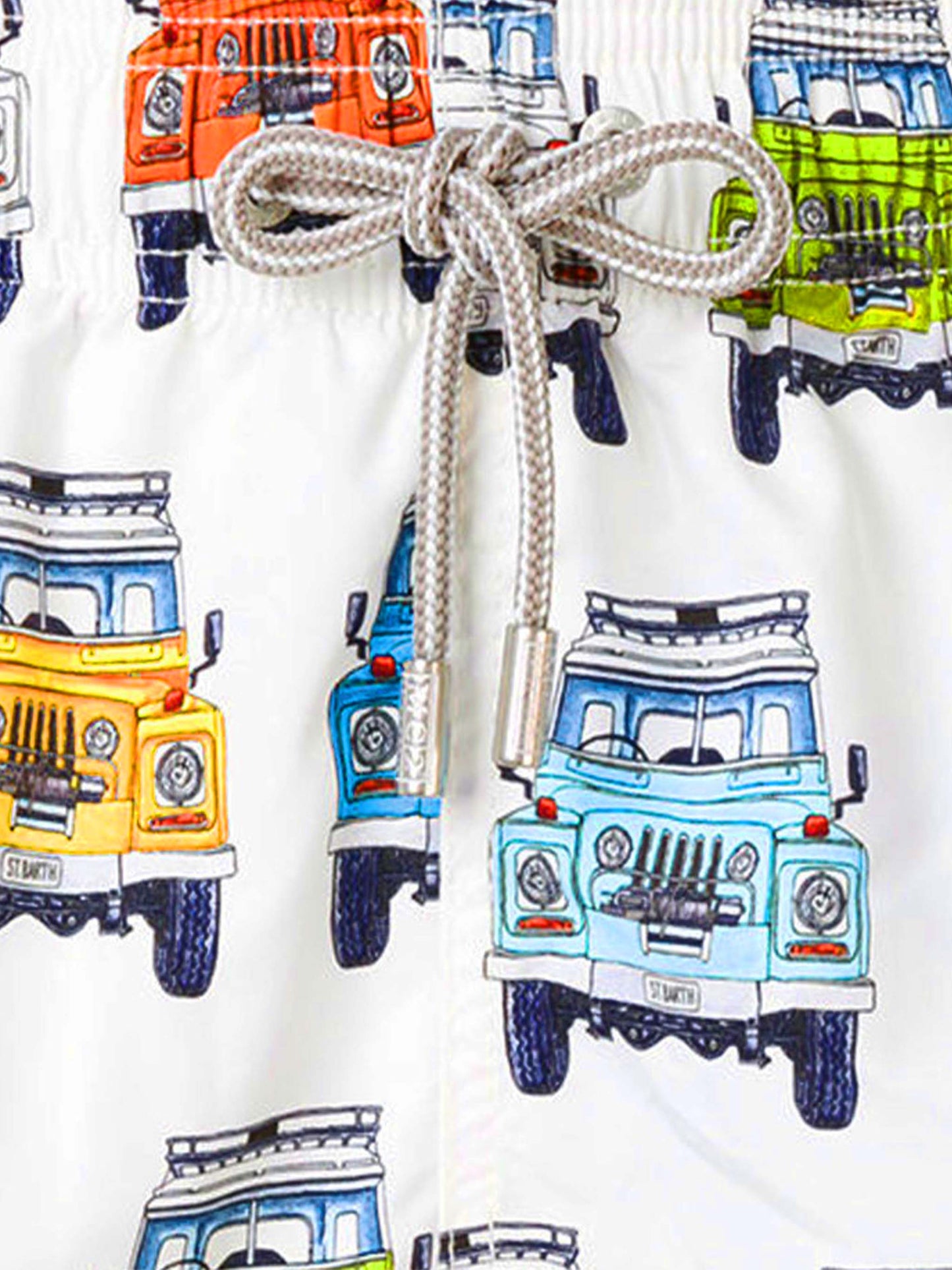 Badehose für Herren mit Safari-Auto-Print