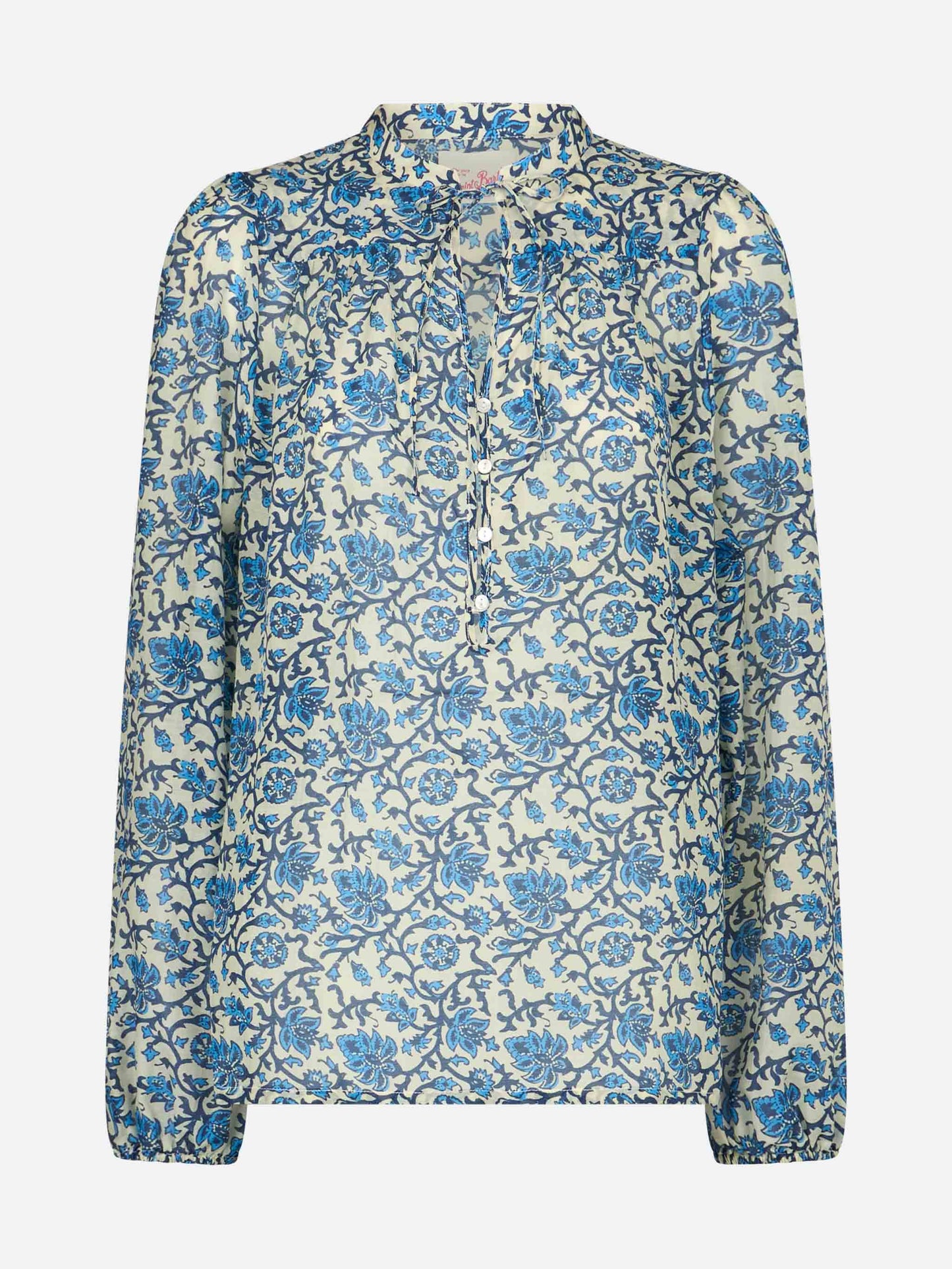 Woman silk voile blouse Harper - MC2 Saint Barth