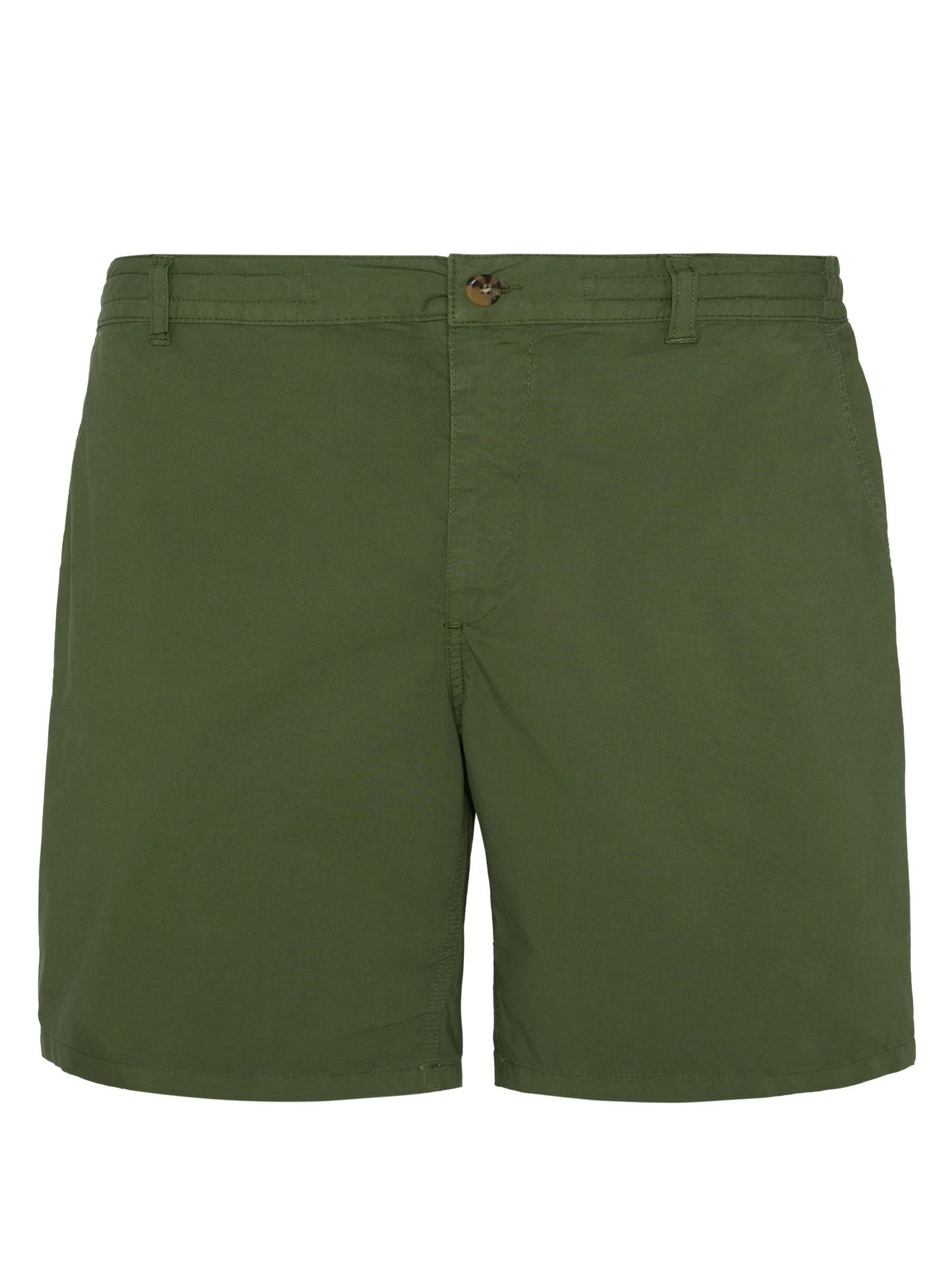 Military green cotton bermuda shorts Ischia - MC2 Saint Barth