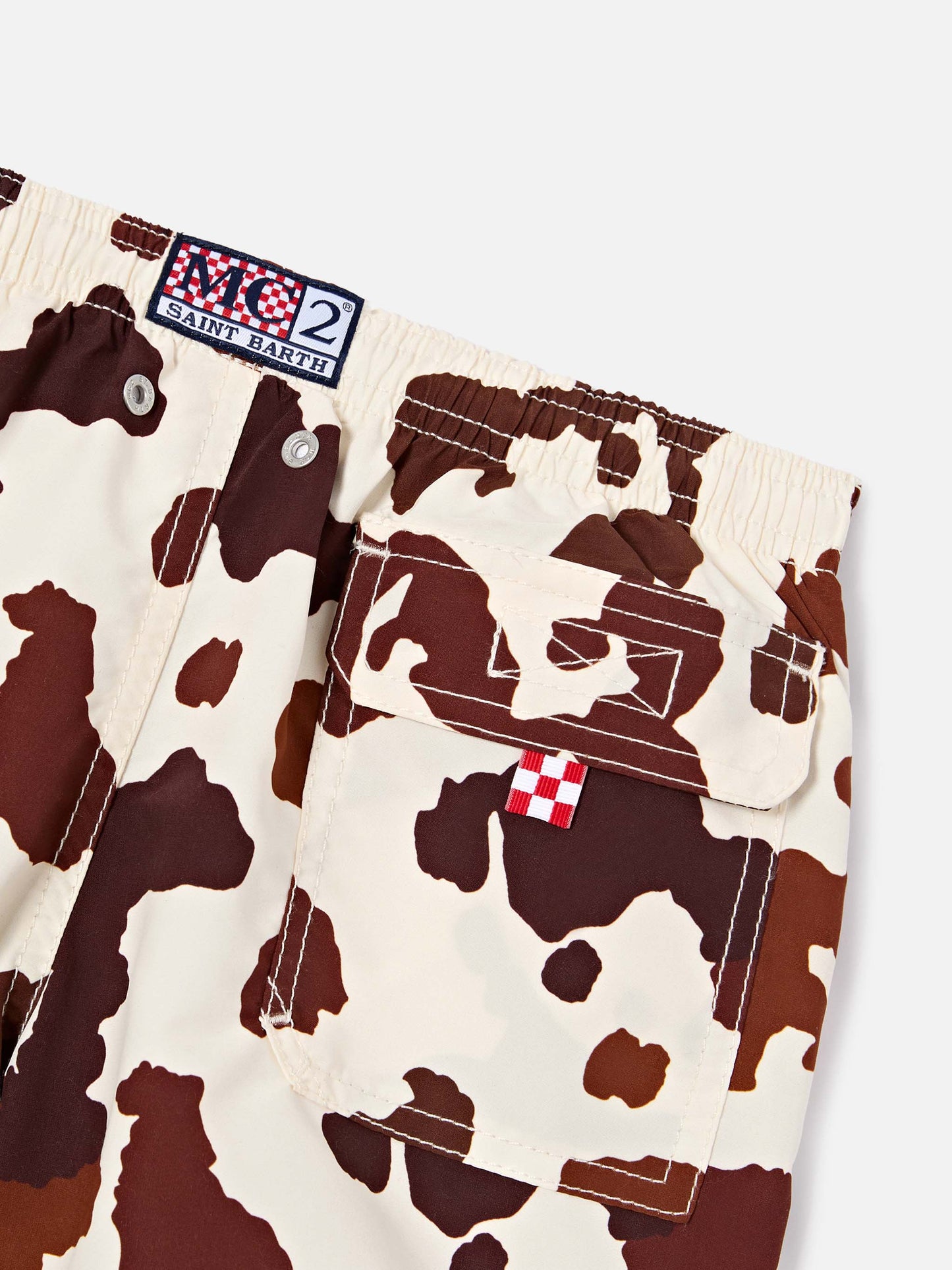 Costume Jean con stampa animalier muccata