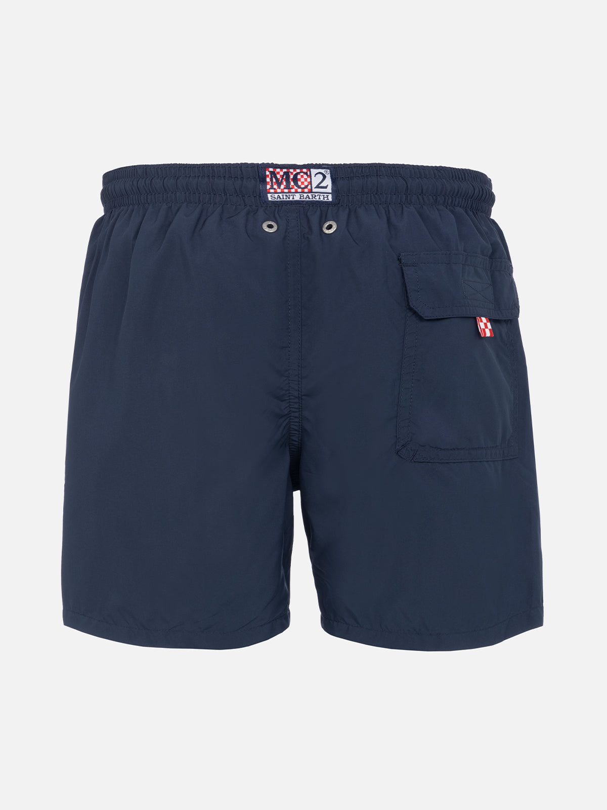 Boy navy blue swim shorts - MC2 Saint Barth