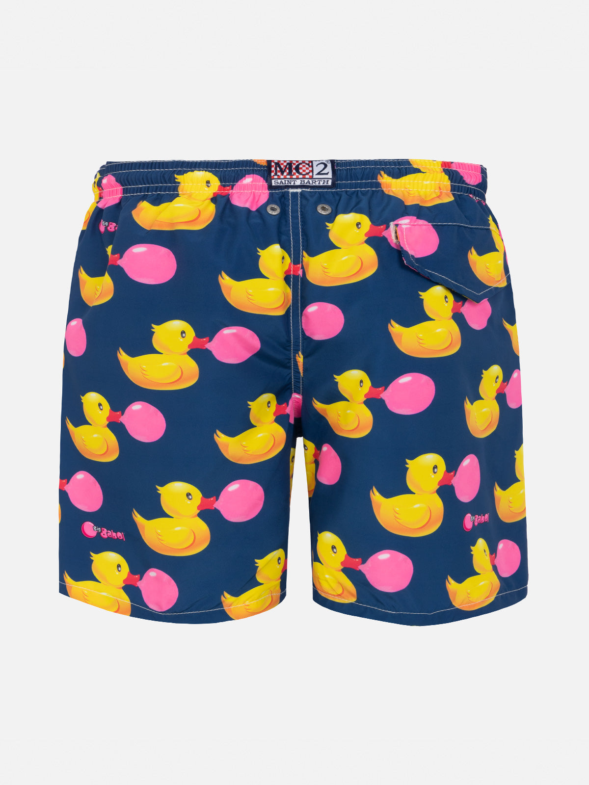Boy swim shorts with ducky print | BIG BABOL® SPECIAL EDITION - MC2 Saint Barth