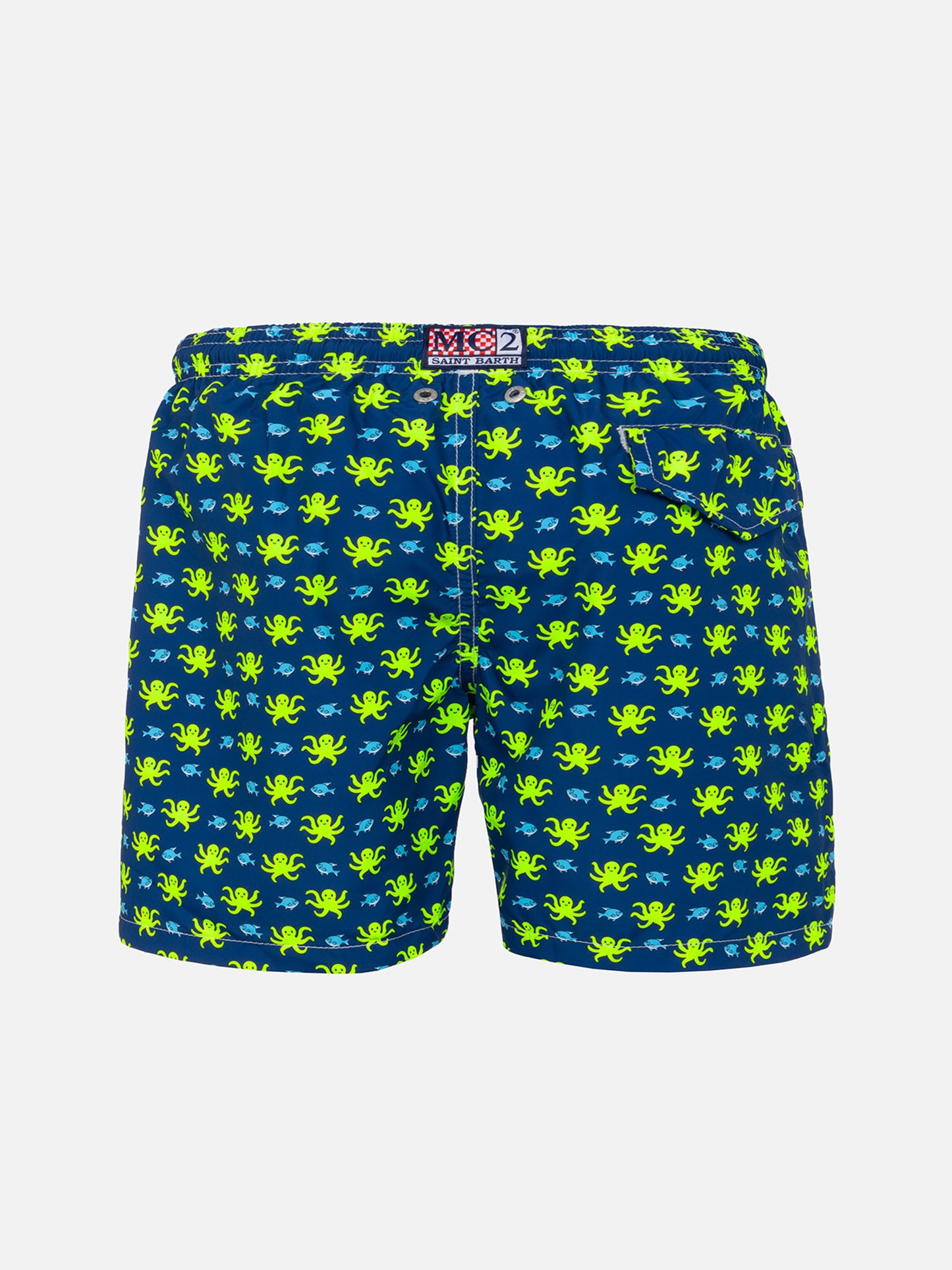 Boy swim shorts with octopus print - MC2 Saint Barth