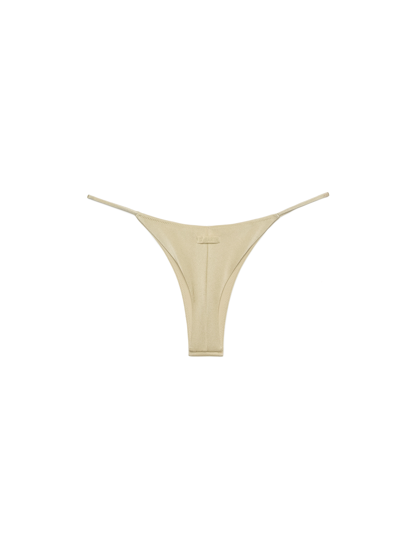 Jodene shimmer gold cheeky swim briefs - MC2 Saint Barth