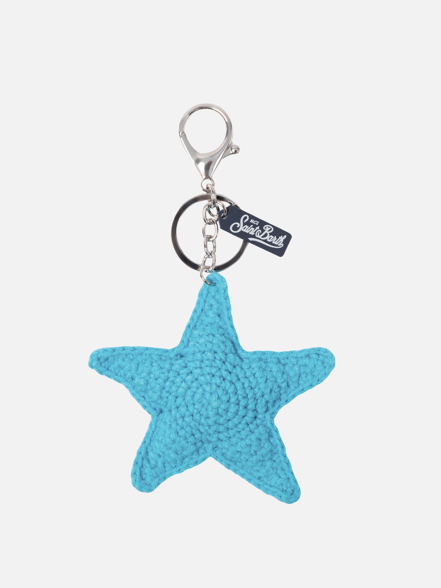 Keyring with starfish crochet charm - MC2 Saint Barth