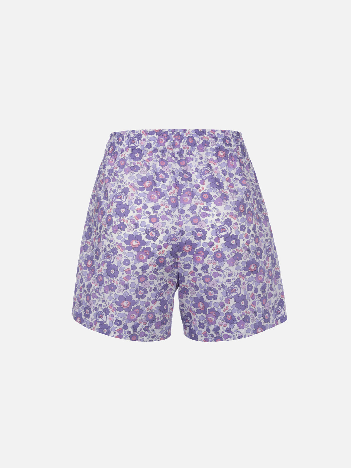 Woman cotton Betsy pull up shorts Meave | MADE WITH LIBERTY FABRIC - MC2 Saint Barth