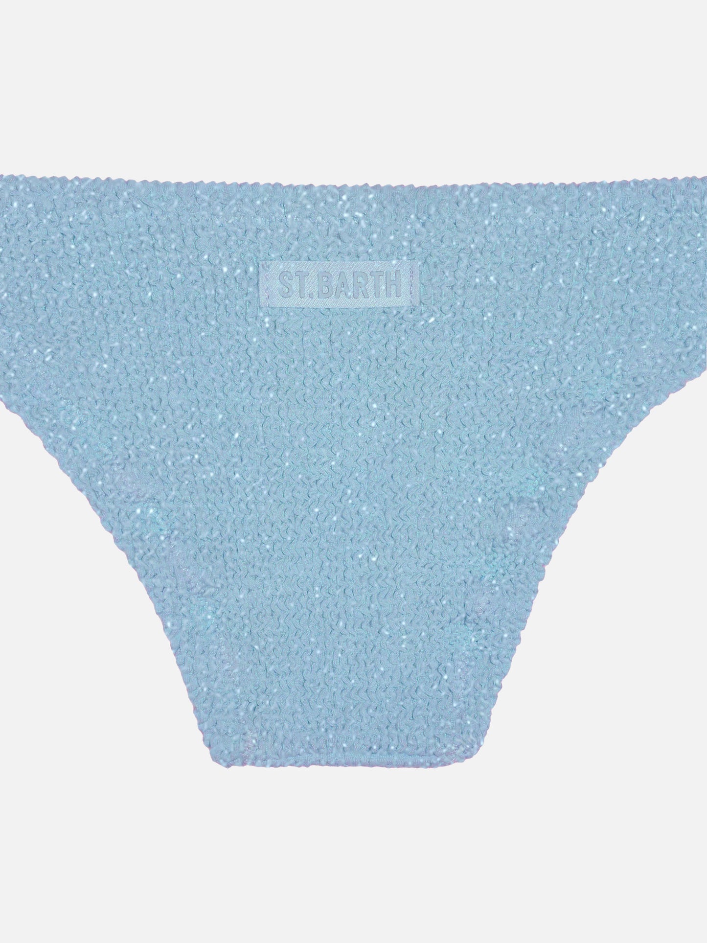Mica avio blue crinkle swim briefs
