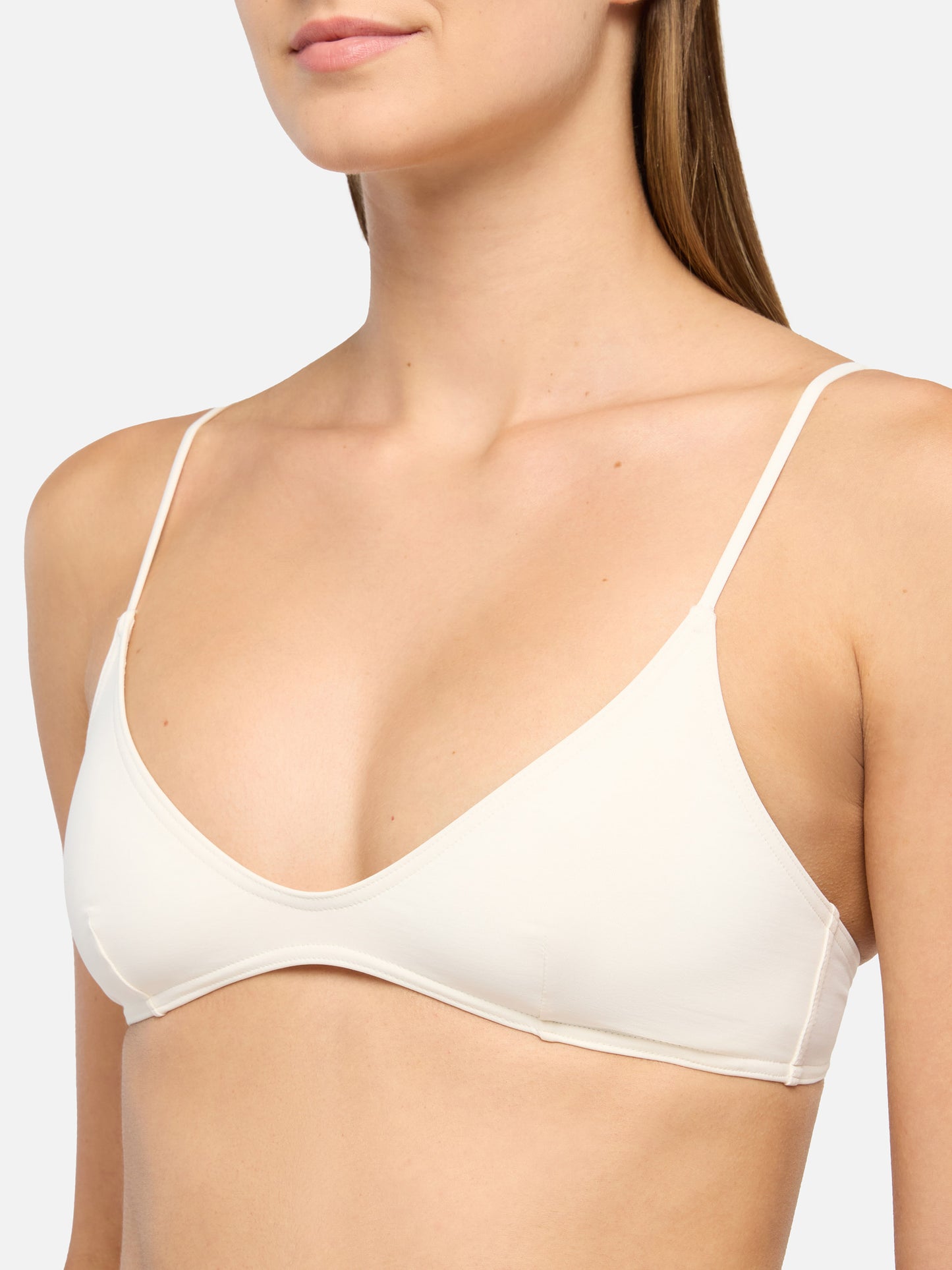 Bralette scollata color crema Paloma