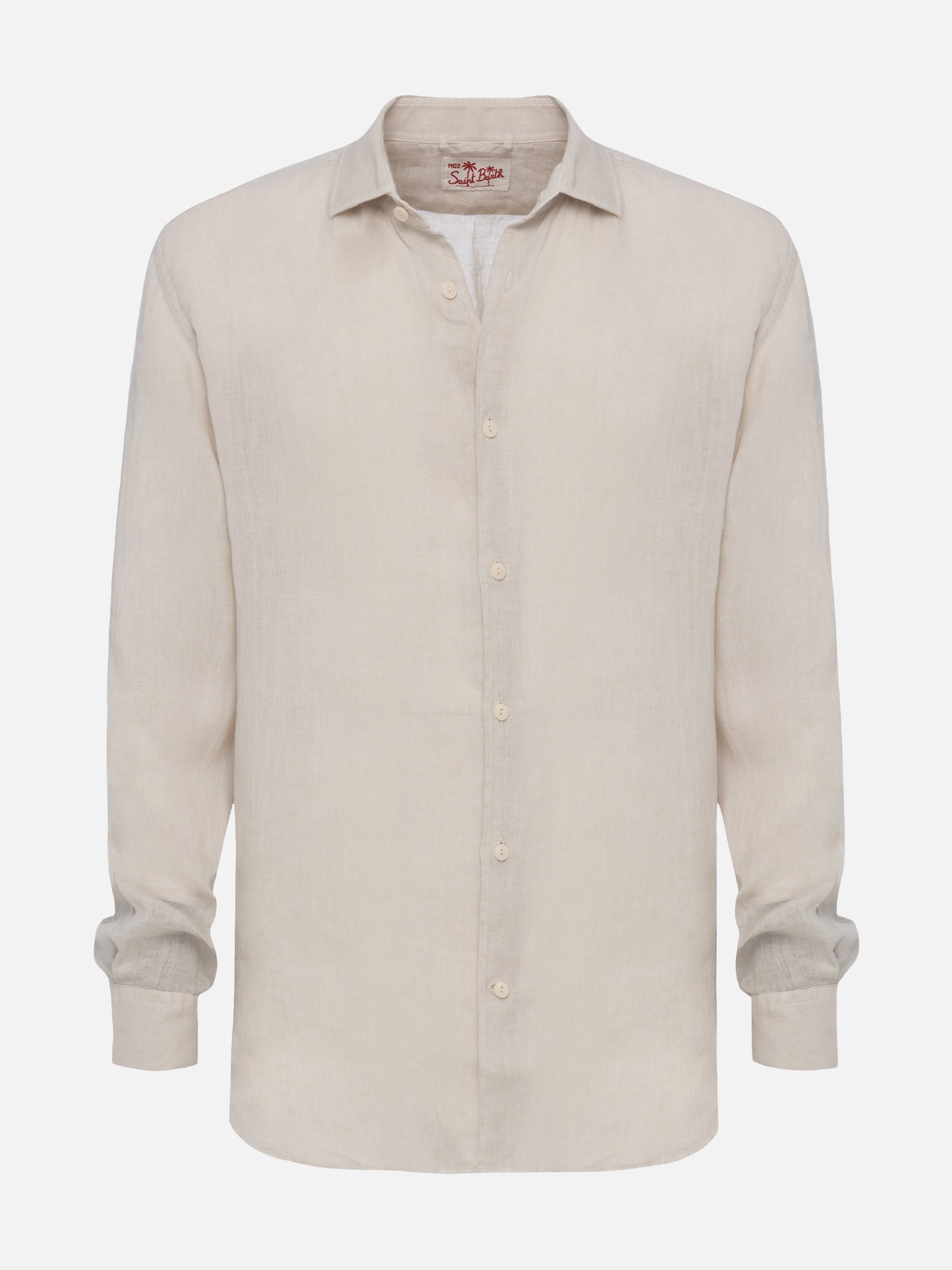 Off-white linen shirt Pamplona - MC2 Saint Barth