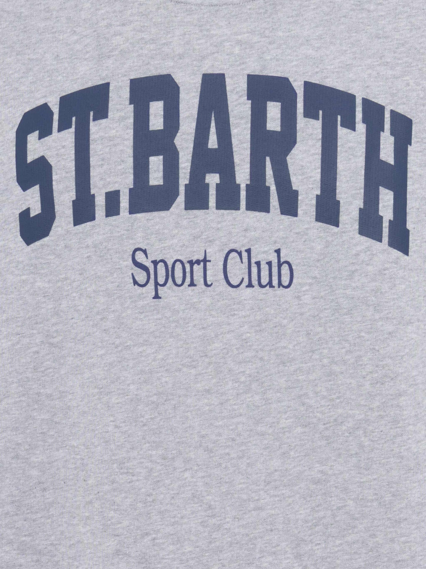 Ponza crewneck cotton sweatshirt with St. Barth Sport Club print - MC2 Saint Barth