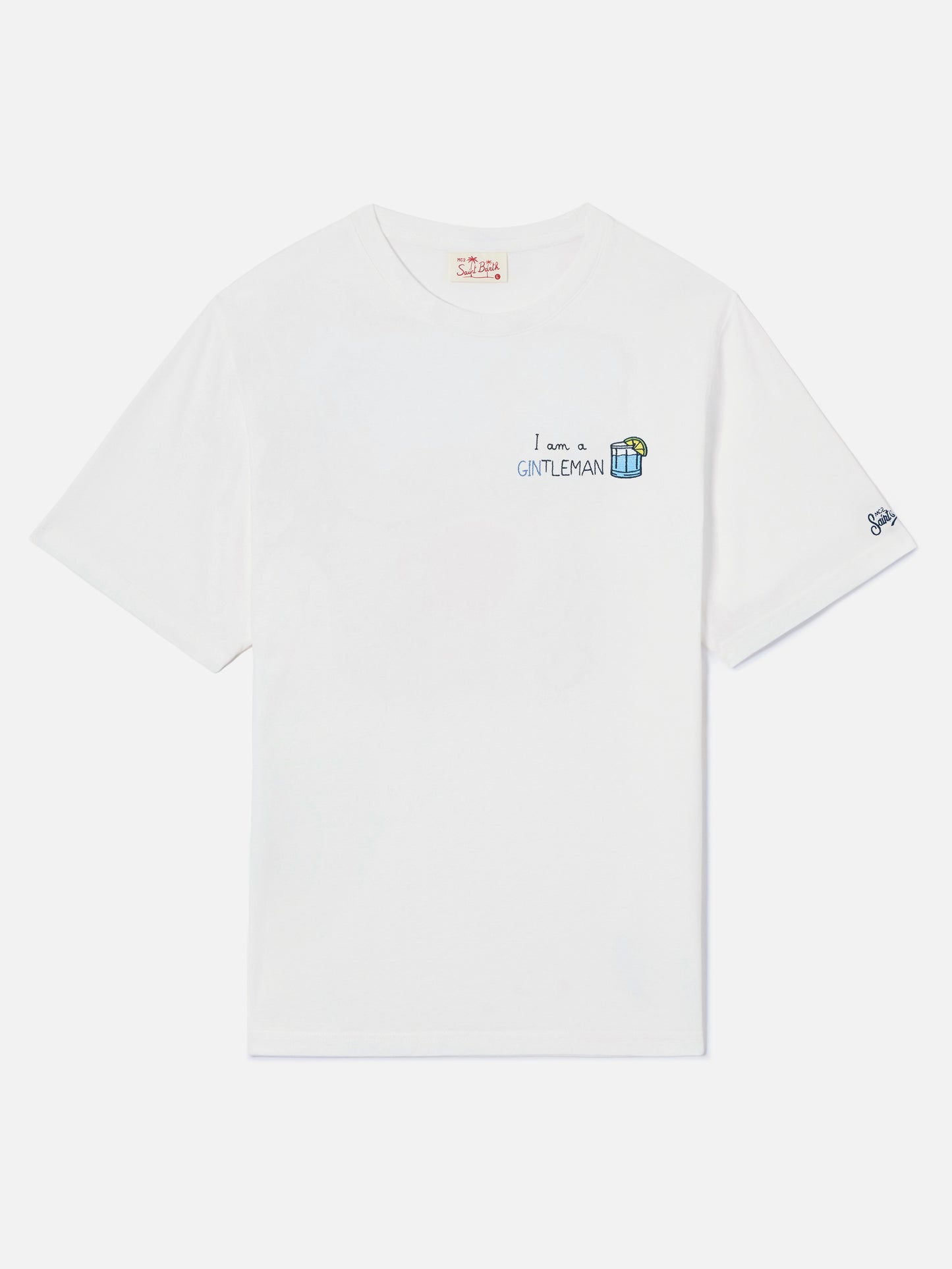 T-shirt Portofino ricamo I am a Gintleman