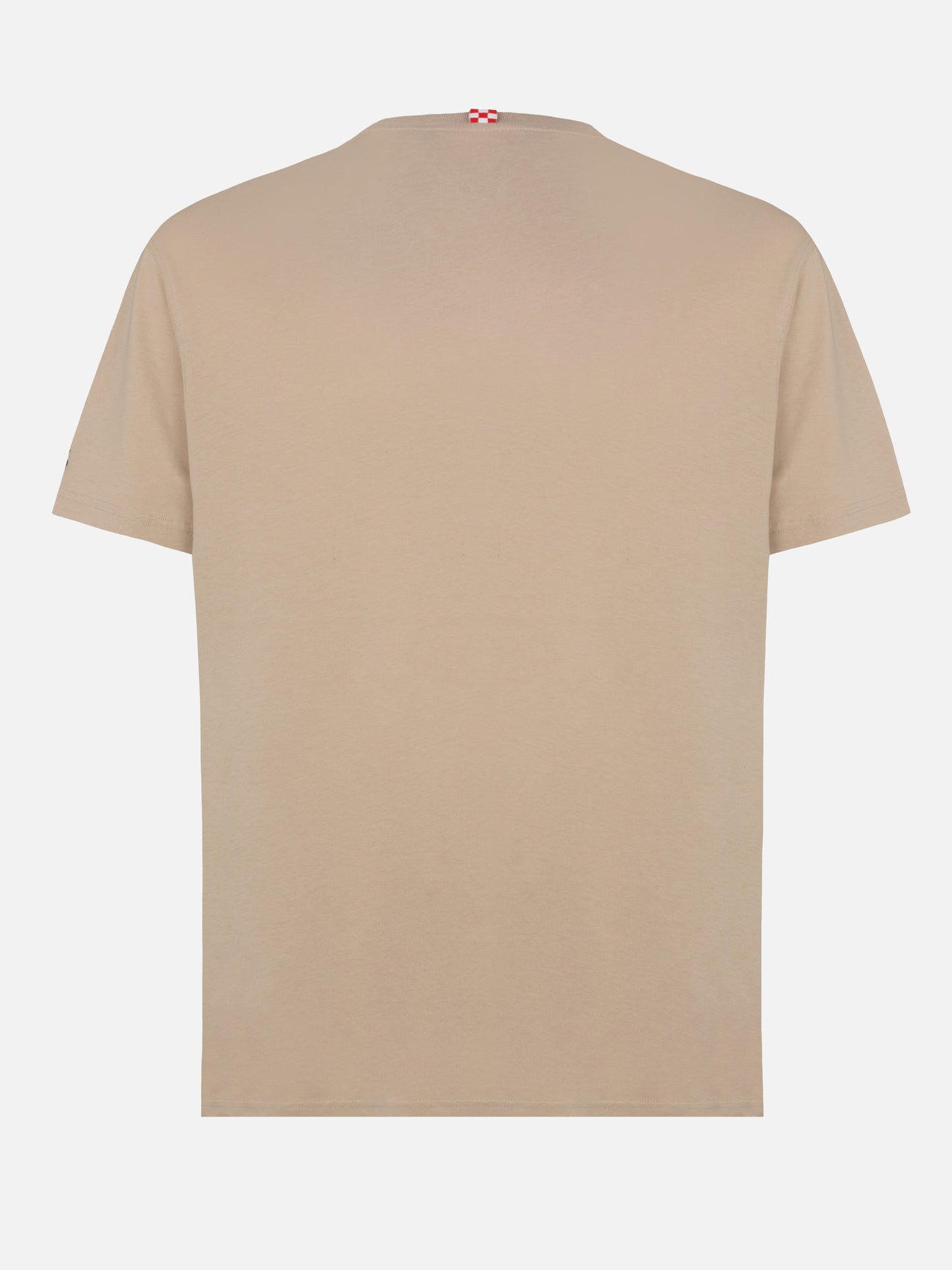 Classic fit cotton jersey t-shirt Portofino with Nine to Wine embroidery - MC2 Saint Barth