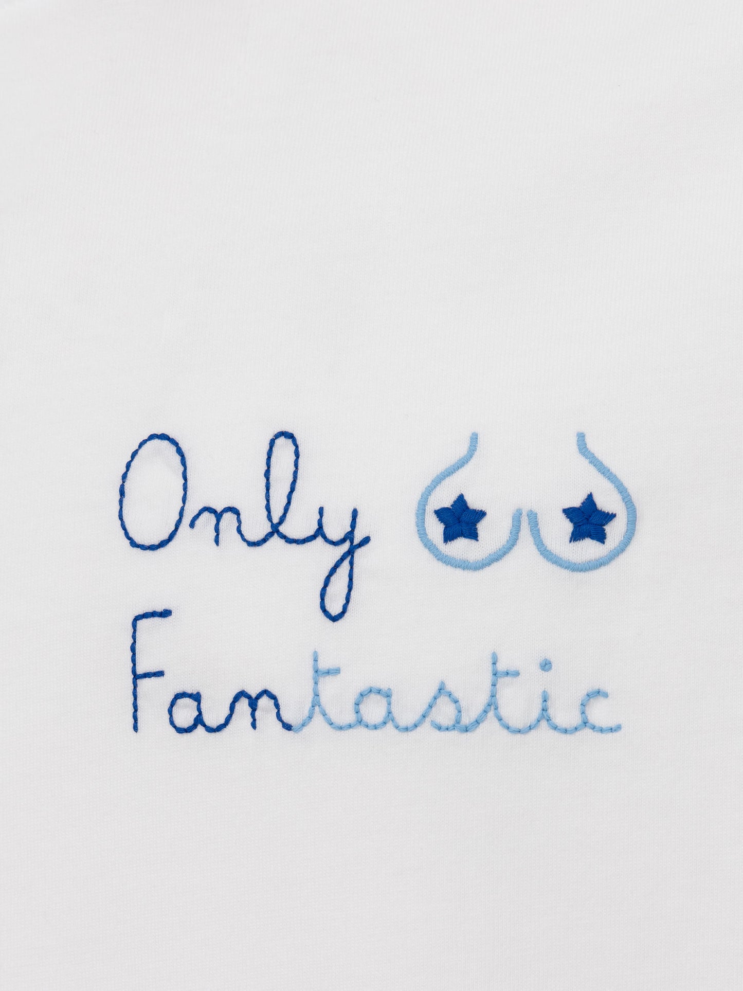 Classic fit cotton jersey t-shirt Portofino with Only Fantastic embroidery - MC2 Saint Barth