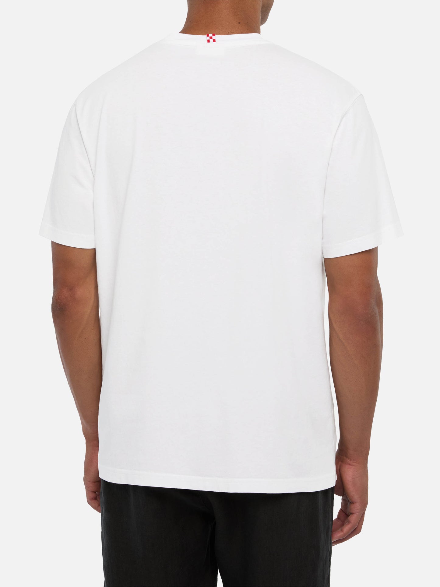 T-shirt Portofino in cotone con ricamo St. Barth habituè