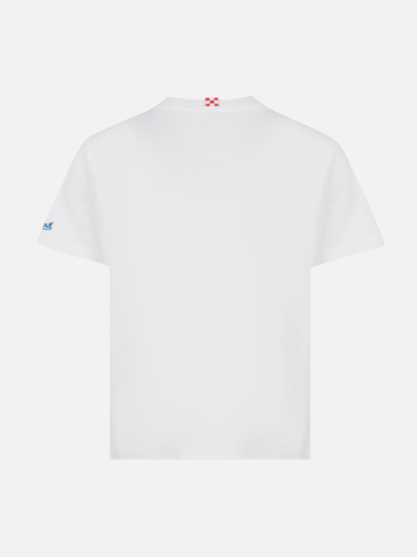 Portofino Jr cotton jersey t-shirt with King of the Beach embroidery - MC2 Saint Barth