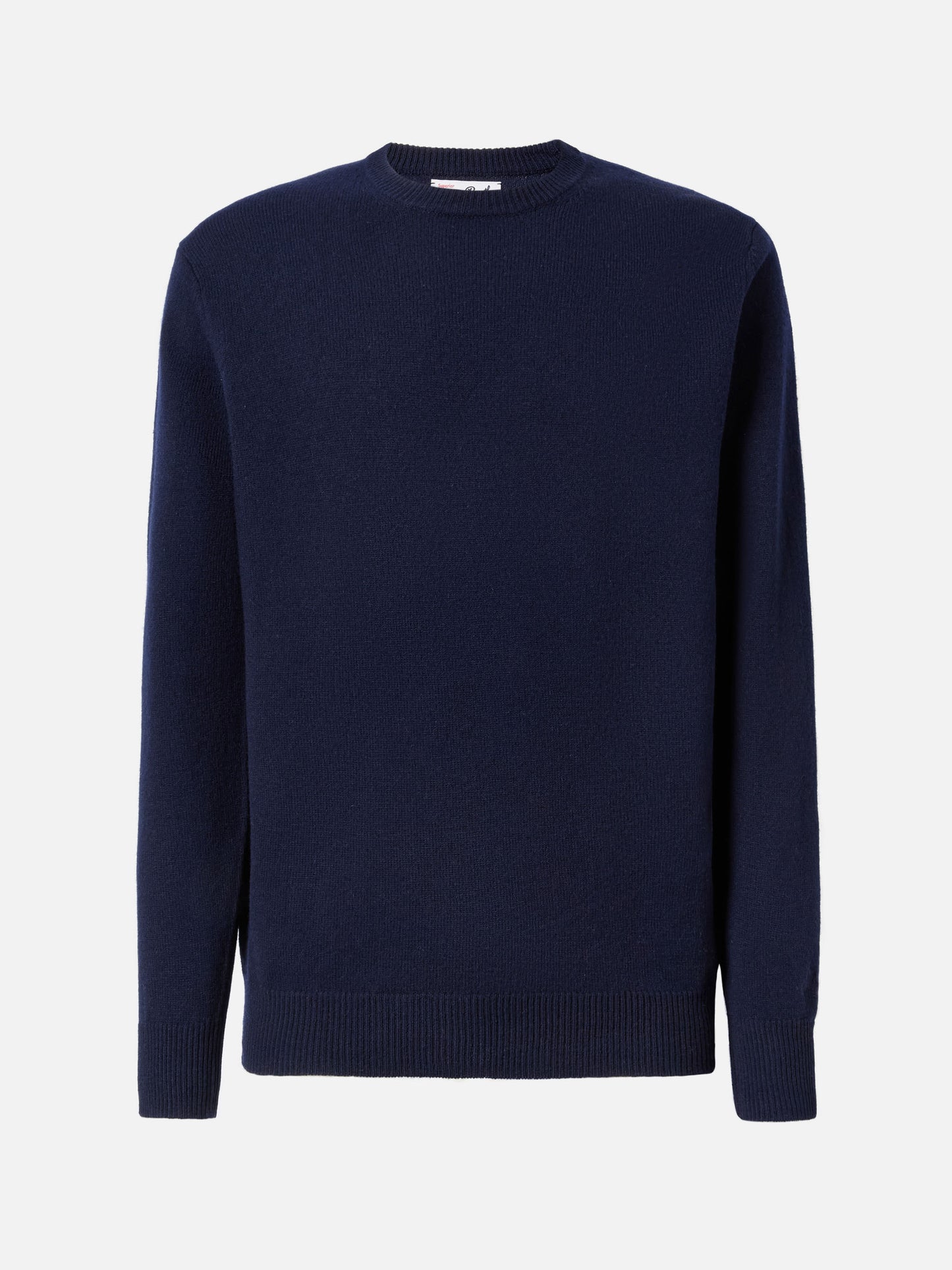 Maglione Regent in 100% LAMBSWOOL blu notte