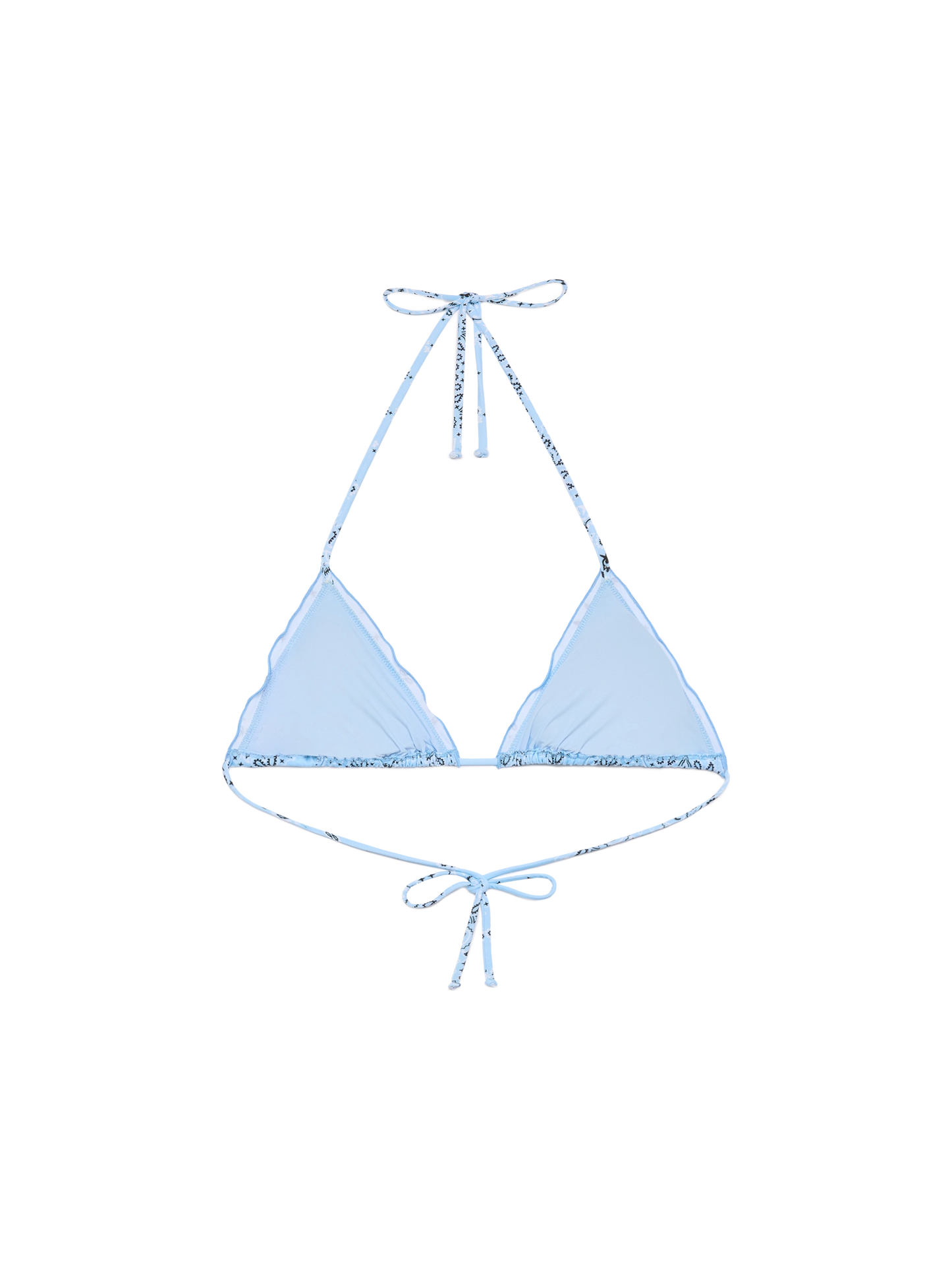 Sagittarius classic triangle top with bandanna print - MC2 Saint Barth