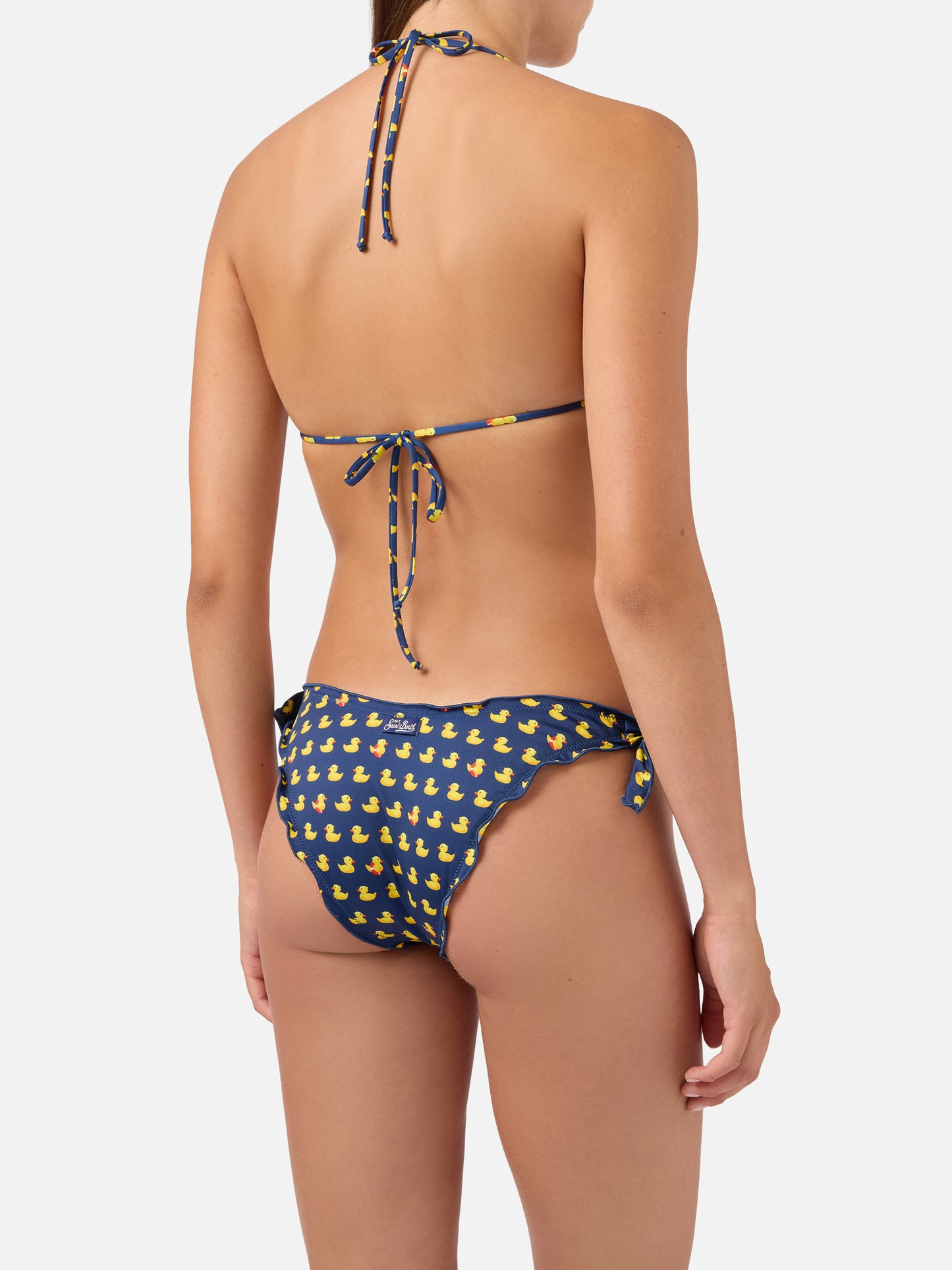 Sagittarius Moon duck print bikini