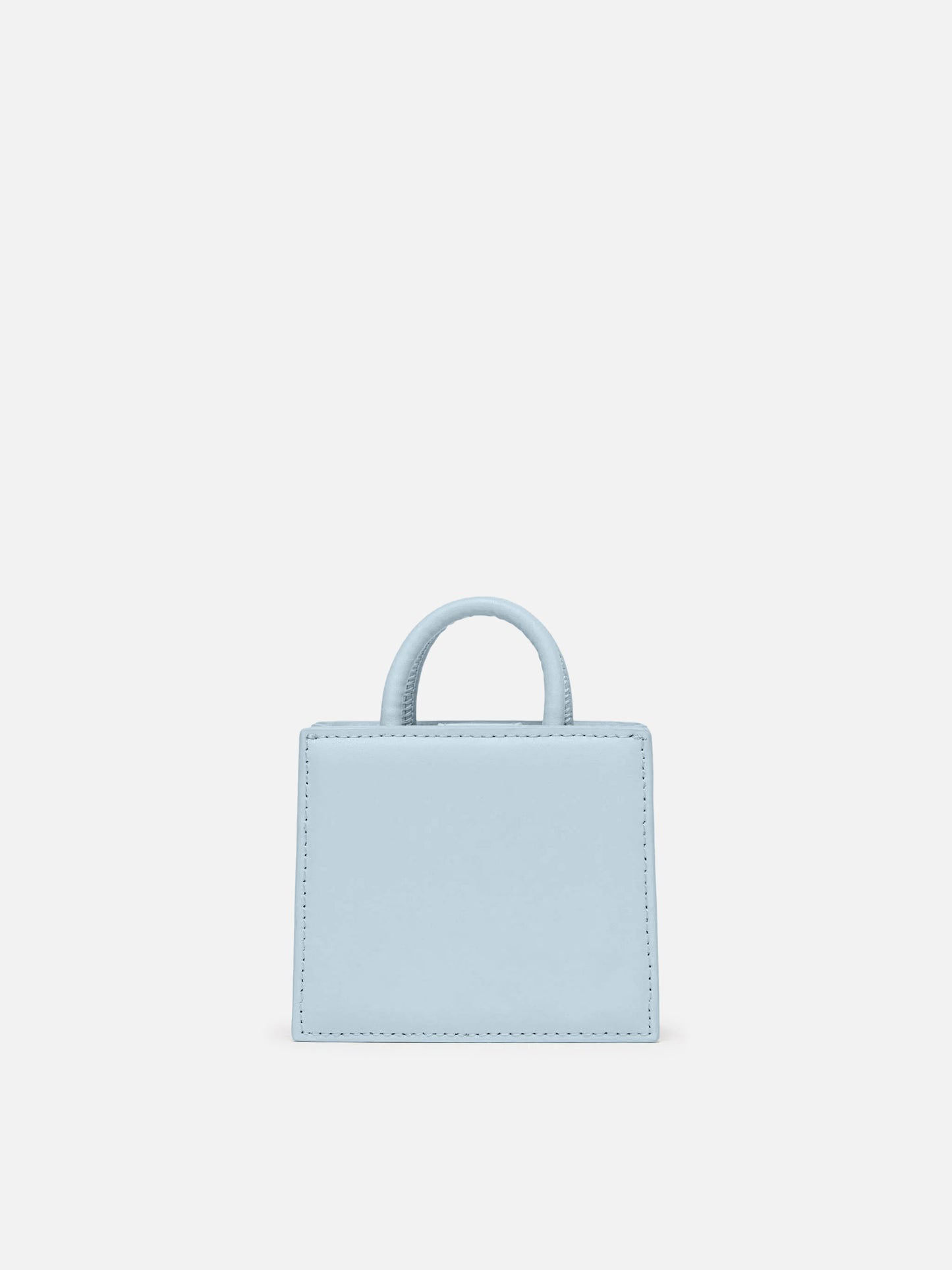 Shop Bag Micro Handbag in light blue leather