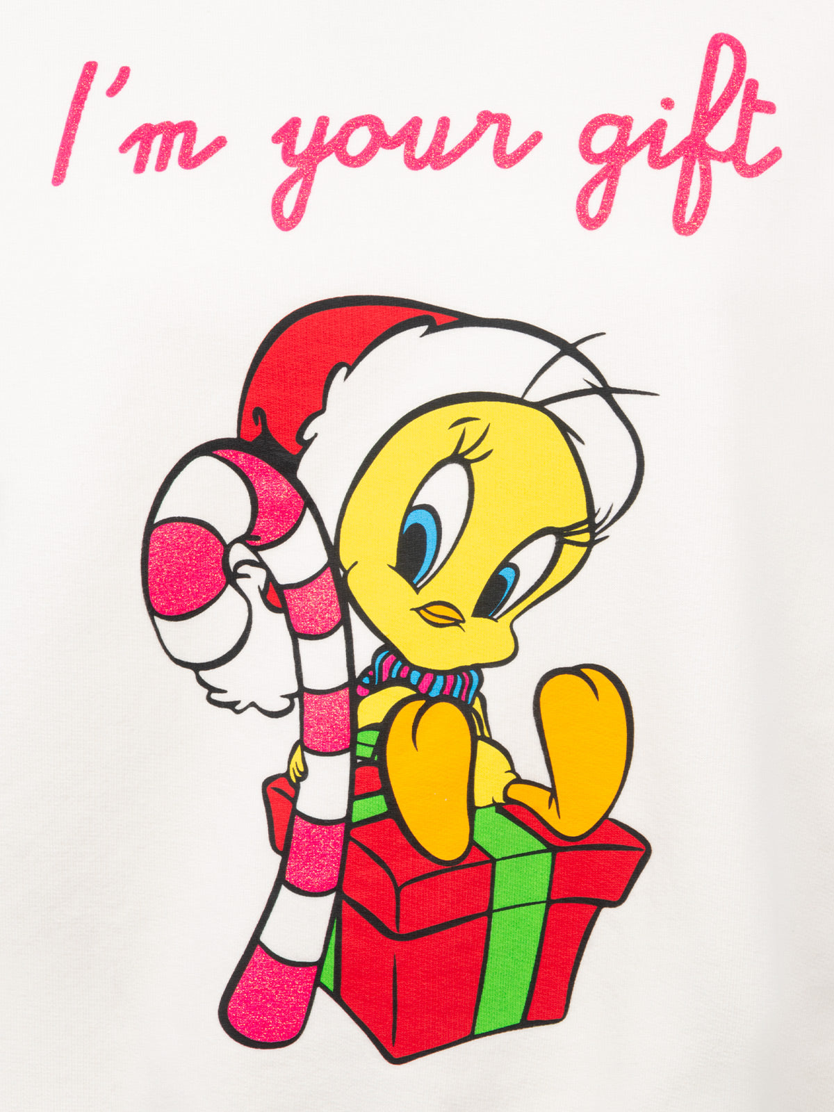 Woman fleece sweatshirt with Tweety print | WARNER BROS - MC2 Saint Barth