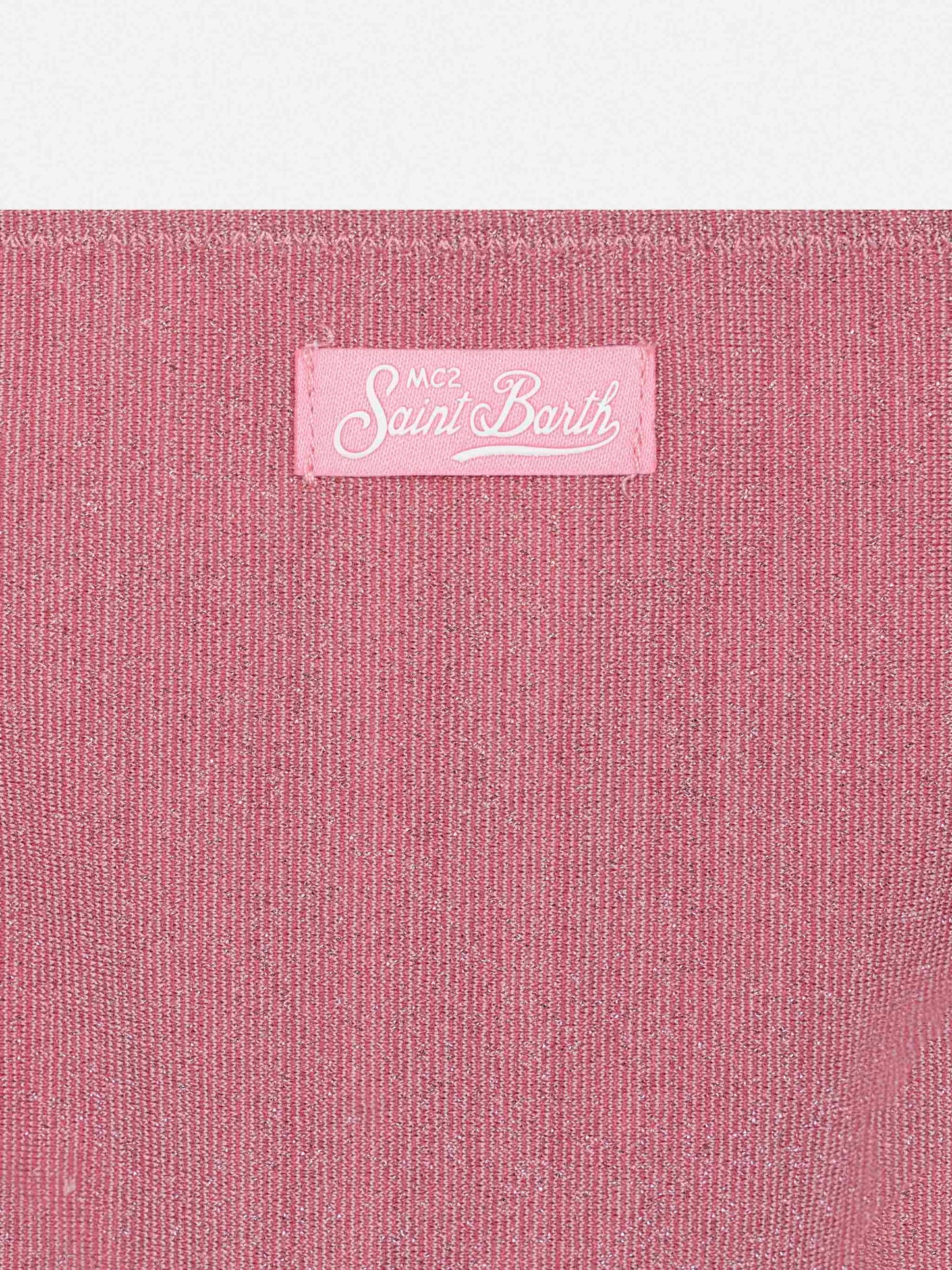 Tilly lurex bikini with smocked point embroidery - MC2 Saint Barth