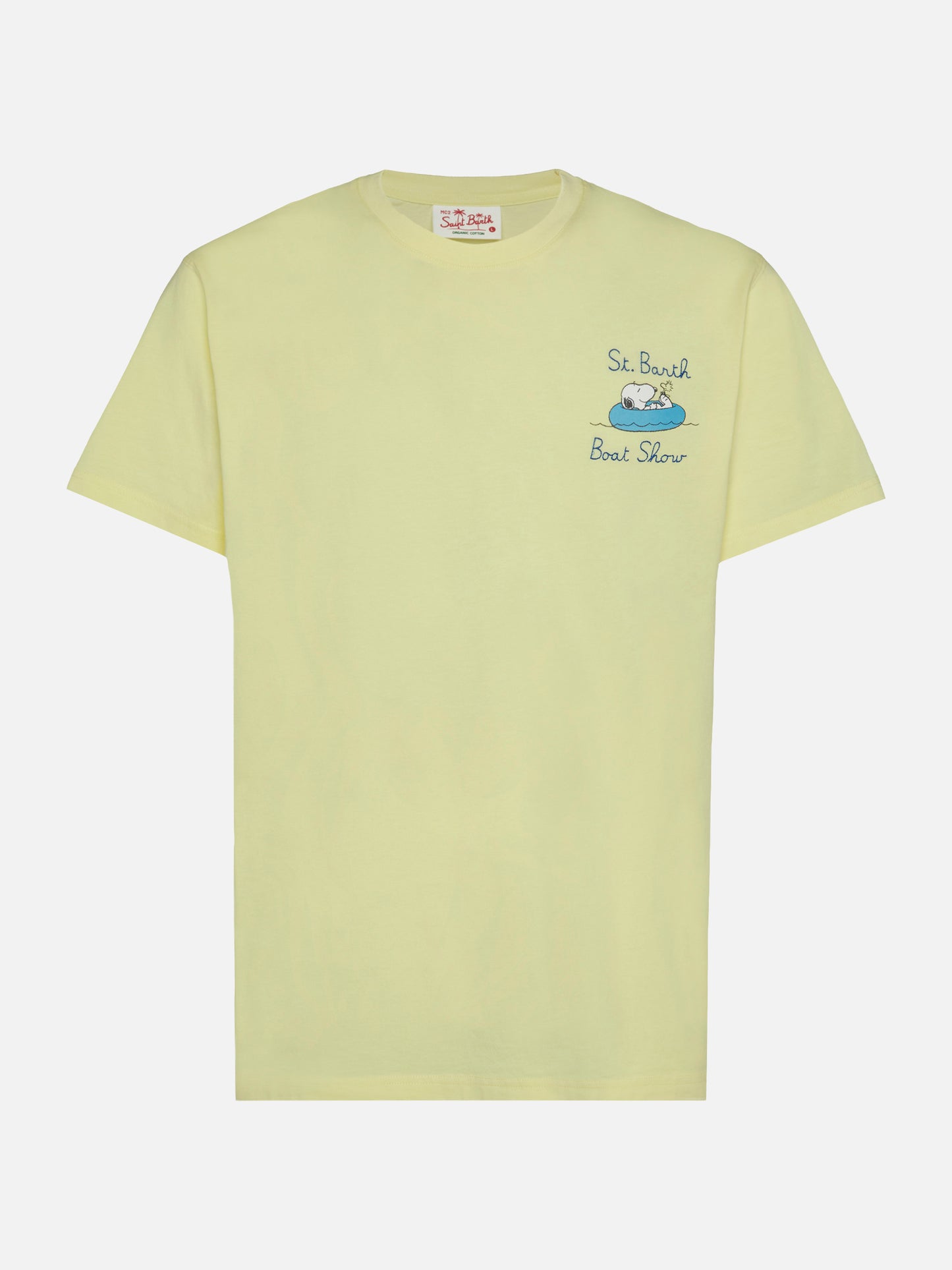Cotton T-shirt with Snoopy boat print | SNOOPY PEANUTS® SPECIAL EDITION - MC2 Saint Barth