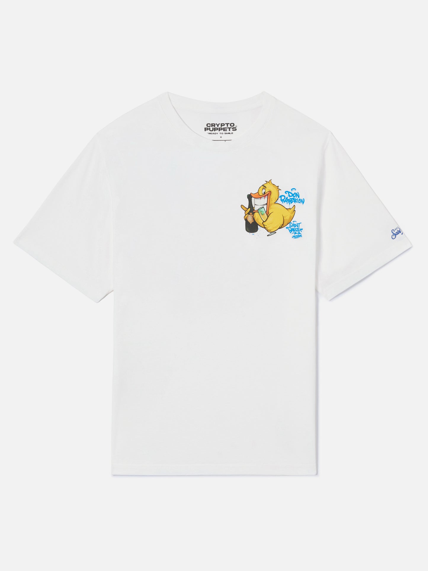 T-shirt Cryptopuppets Don Paperion con stampa fronte e retro | Special Edition