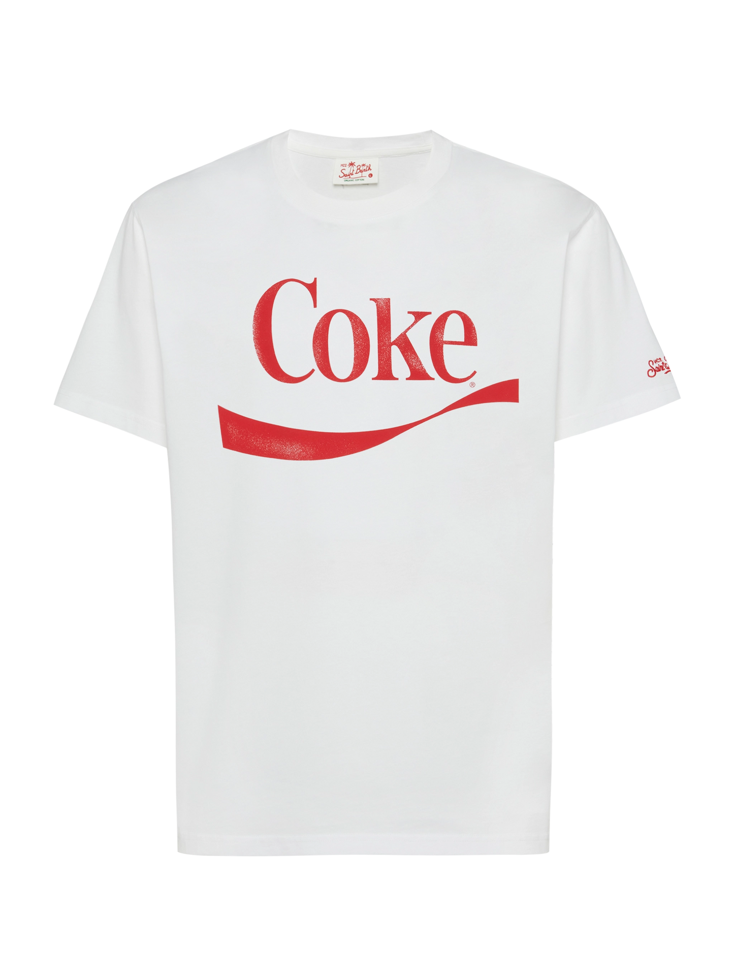 Cotton T-shirt with Coke logo print | THE COCA COLA COMPANY SPECIAL EDITION - MC2 Saint Barth