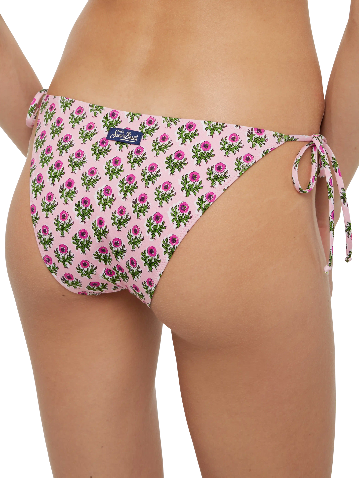 Triangle bikini Leah Virgo with floral print - MC2 Saint Barth
