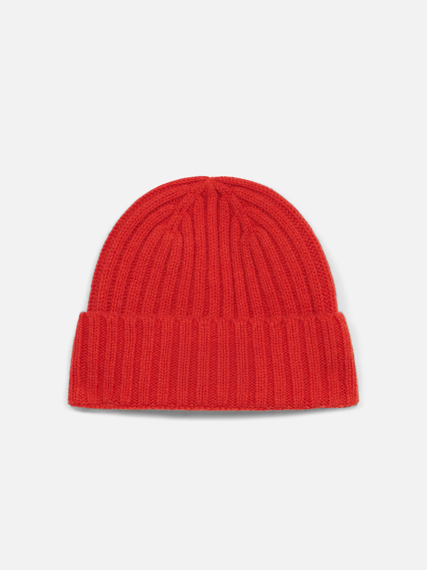 Wengen red cashmere blend hat